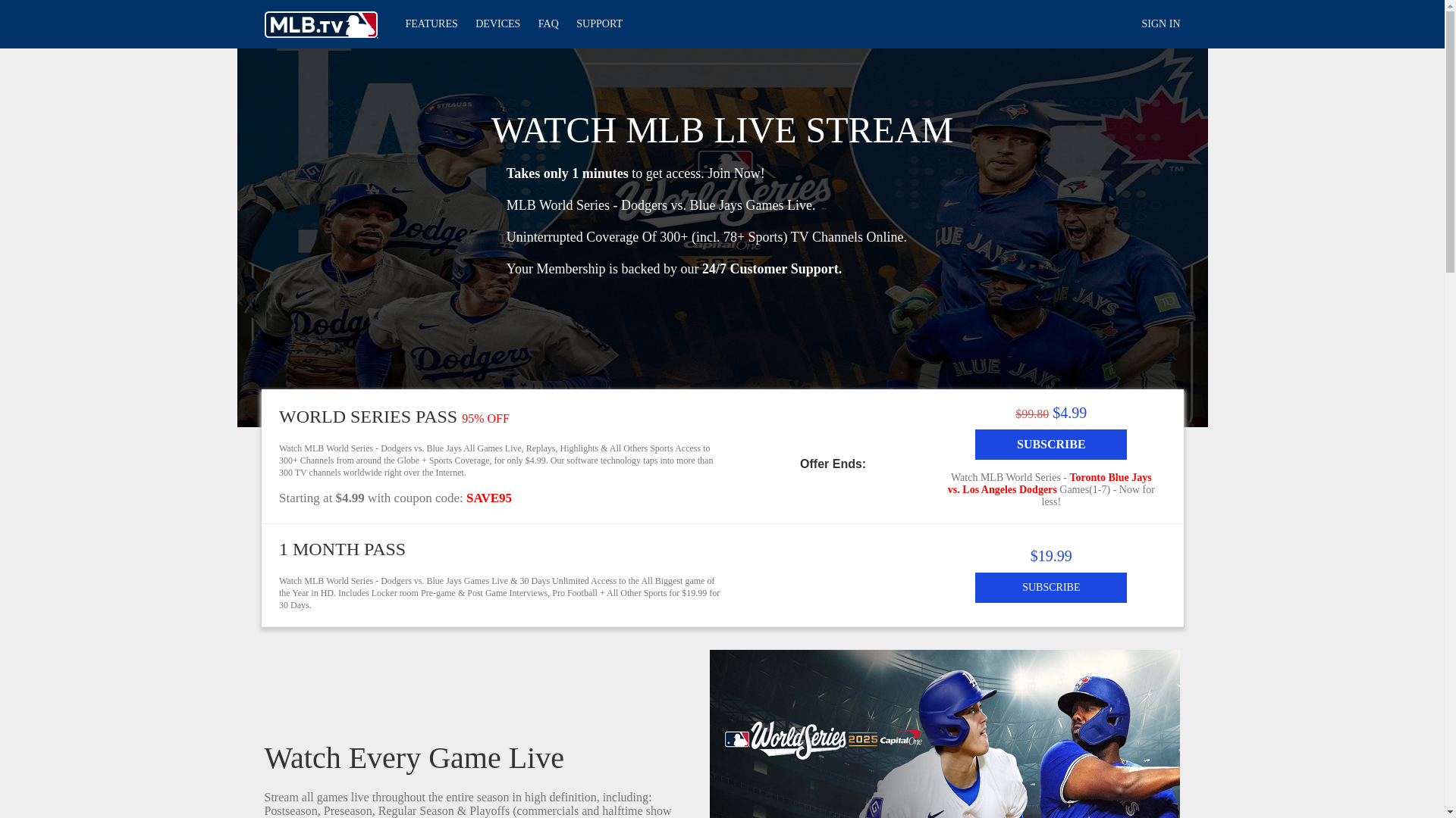 website screenshot of https://mlbtvs.com/