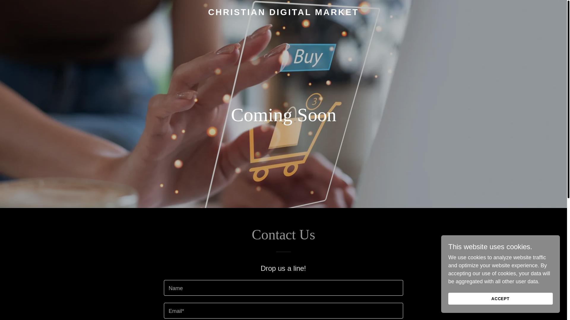 website screenshot of https://christiandigitalmarket.com/