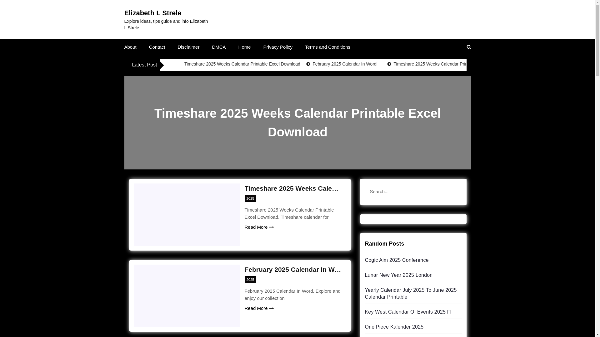 website screenshot of https://elizabethlstrele.pages.dev/