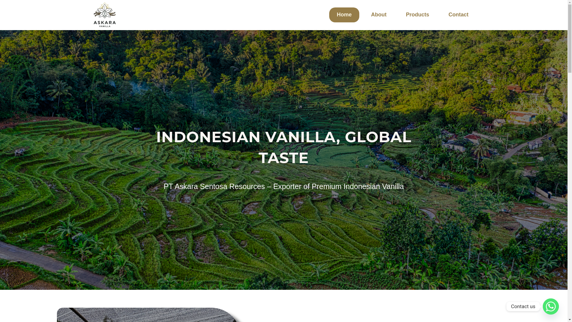 website screenshot of https://askaravanilla.com/