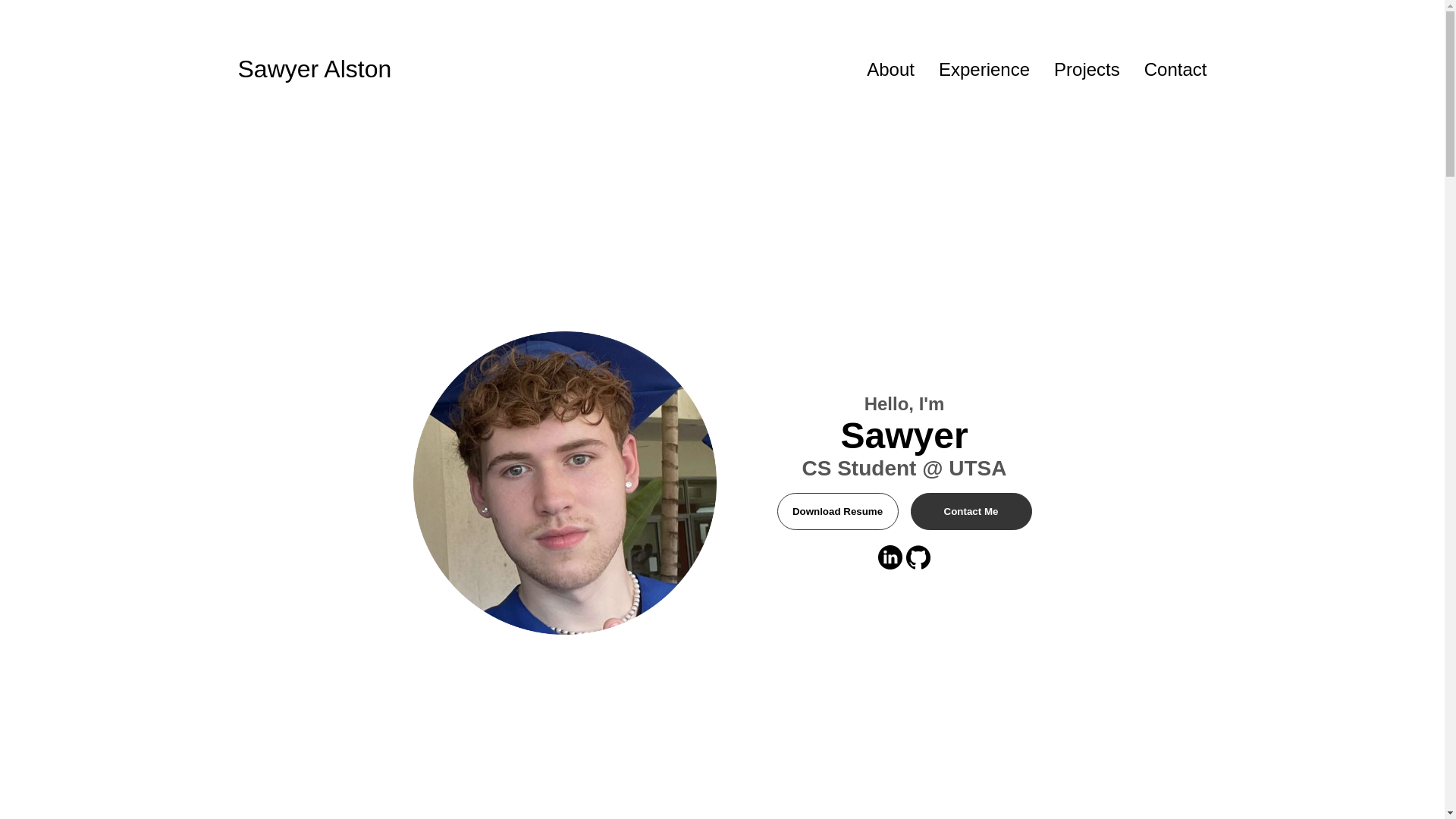 website screenshot of https://personal-website-4b7.pages.dev/