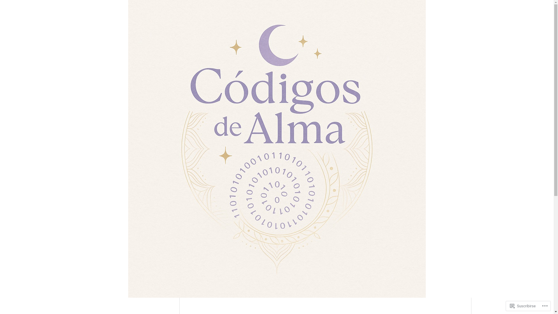website screenshot of https://codigosdelalma.blog/