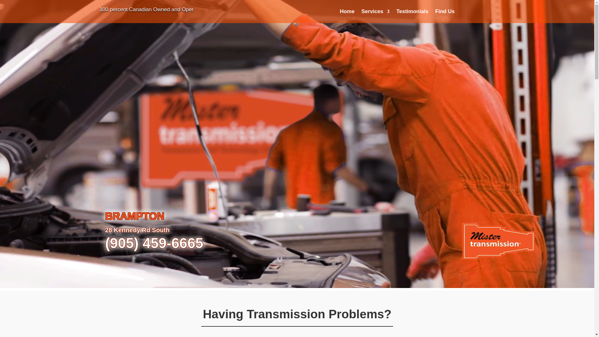 website screenshot of https://mistertransmissionajax.com/