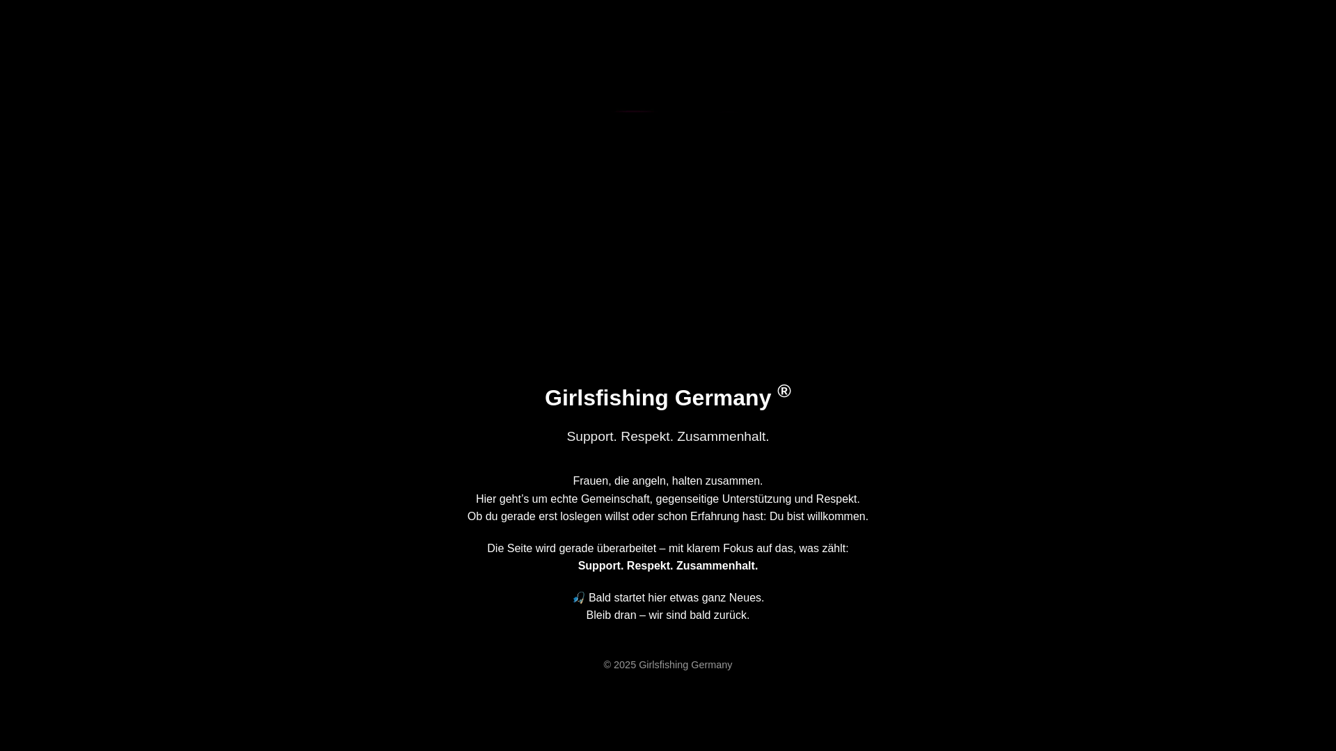 website screenshot of https://girlsfishinggermany.de/