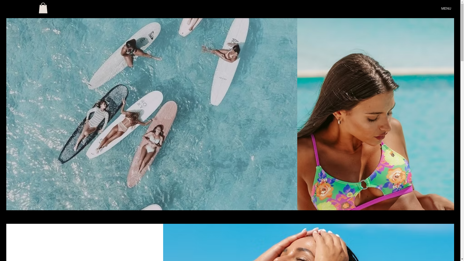 website screenshot of https://palmabikinis.com/