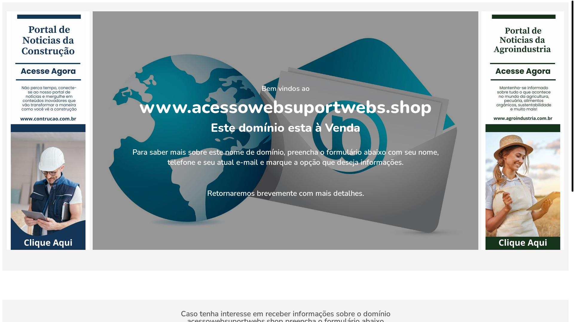 website screenshot of https://acessowebsuportwebs.shop/