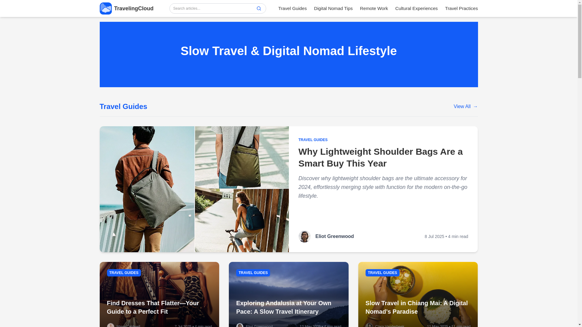 website screenshot of https://traveling-cloud-website.pages.dev/