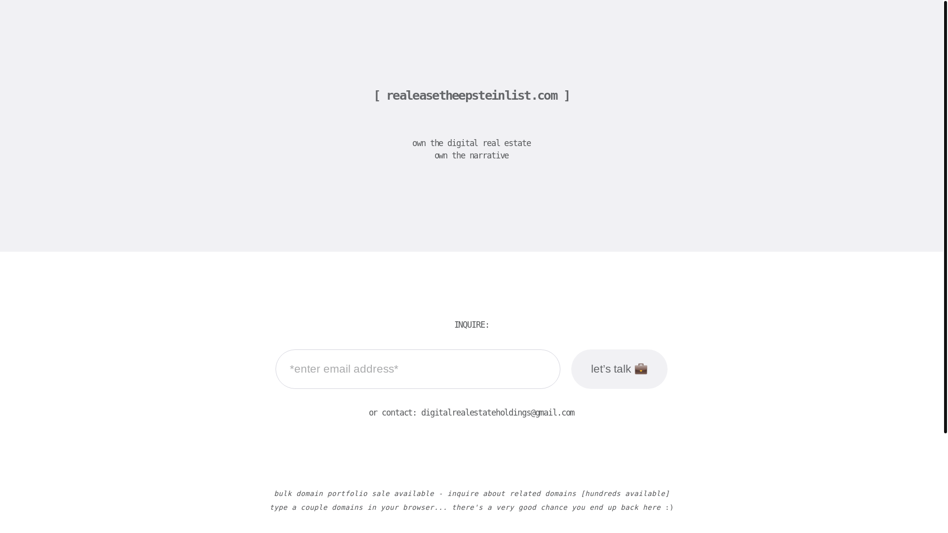 website screenshot of https://trumpisnotonthemaxwelllist.com/