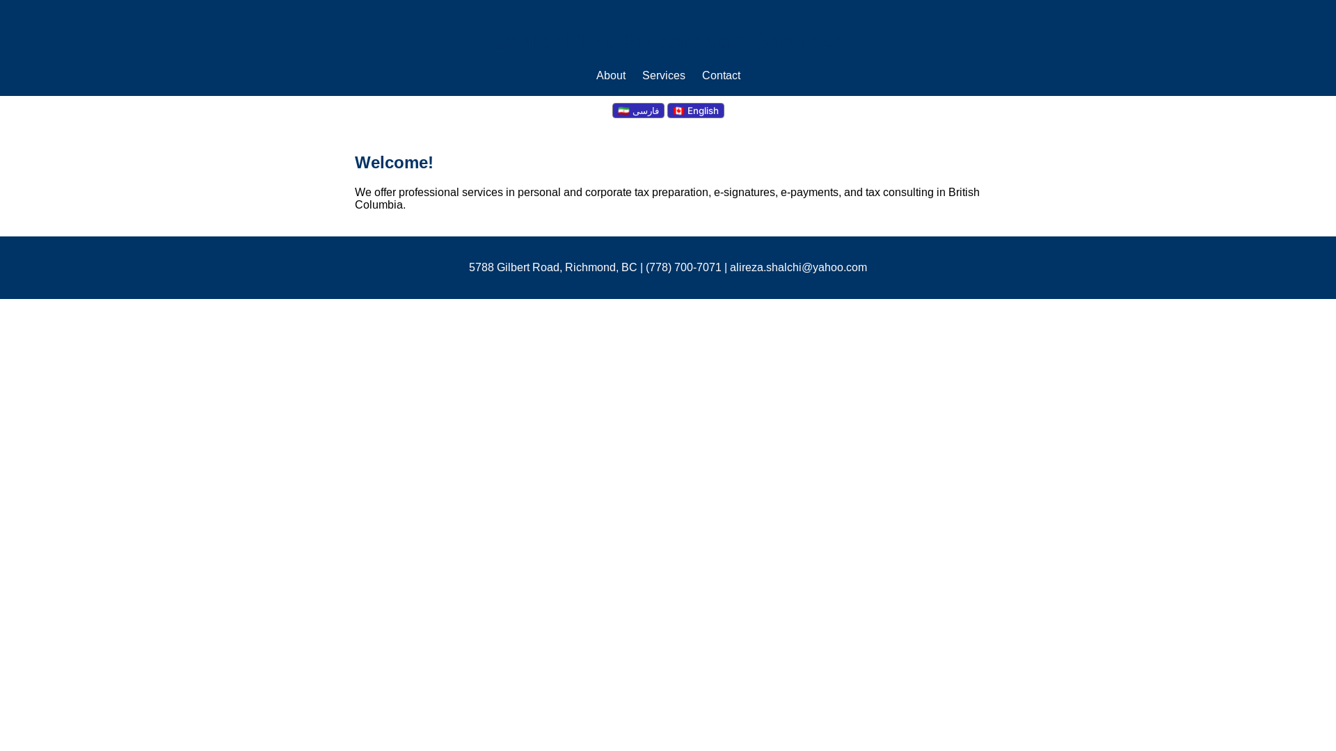 website screenshot of https://shalchitax.pages.dev/