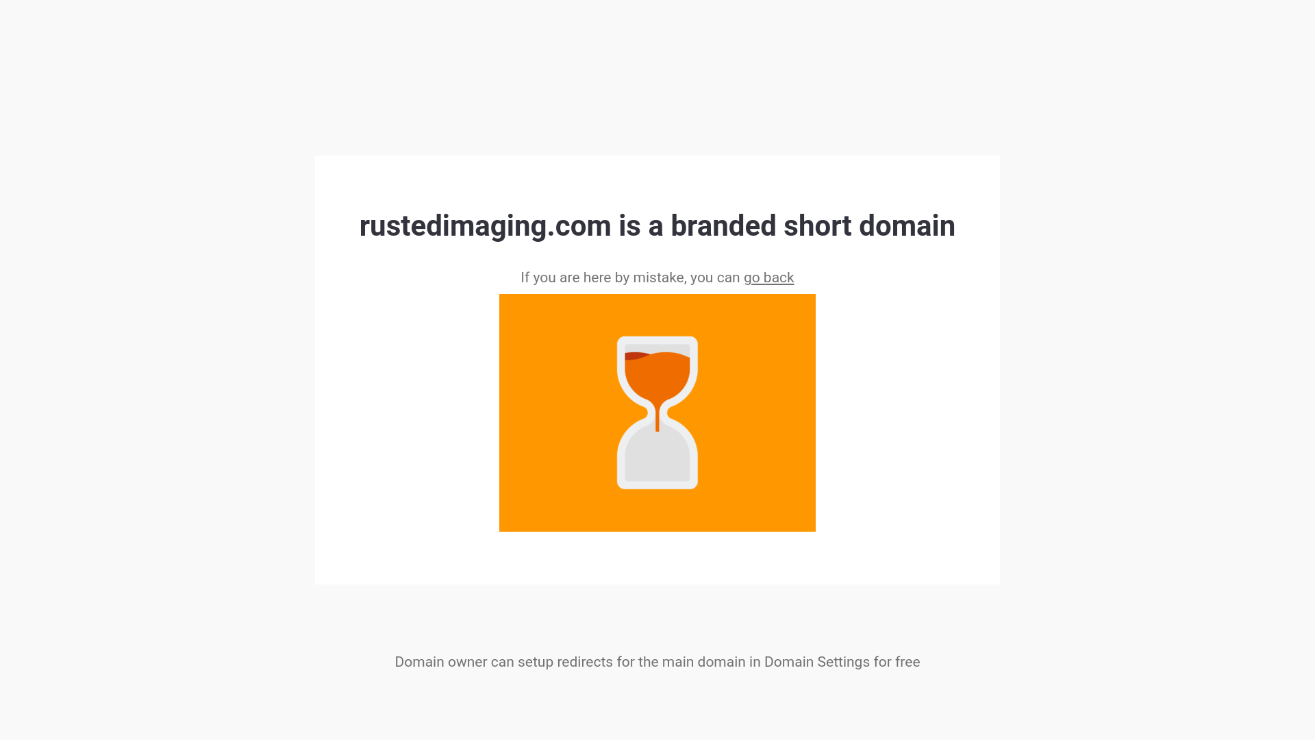 website screenshot of https://rustedimaging.com/