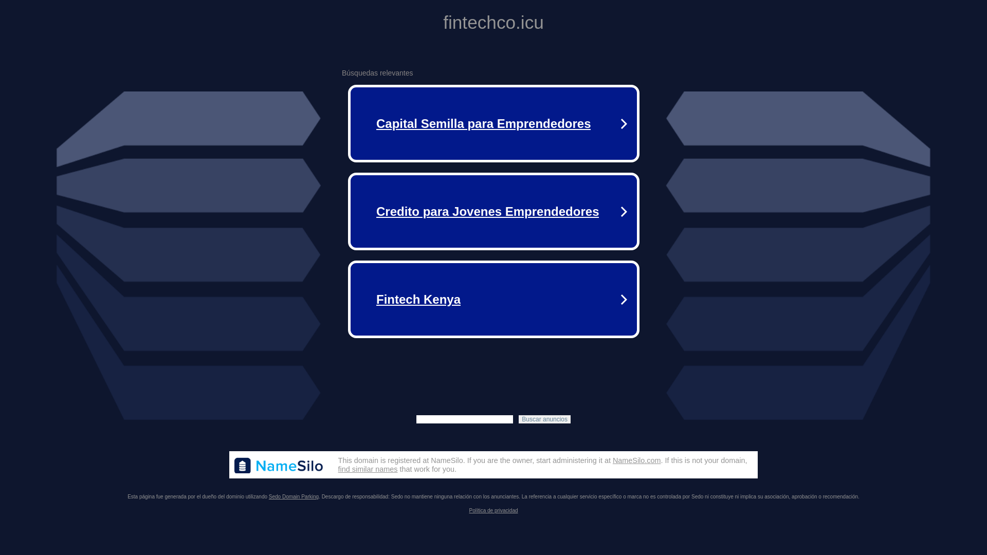 website screenshot of https://fintechco.icu/