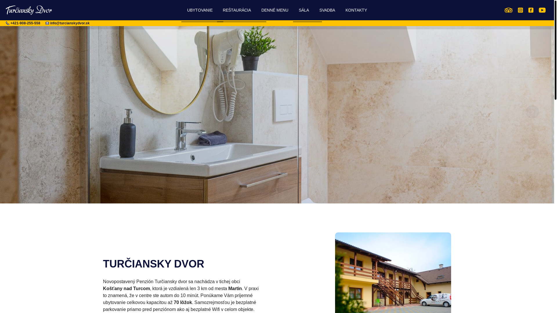 website screenshot of https://turcianskydvor-sk.pages.dev/