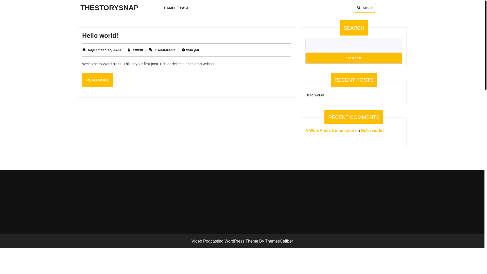 website screenshot of https://thestorysnap.gr/