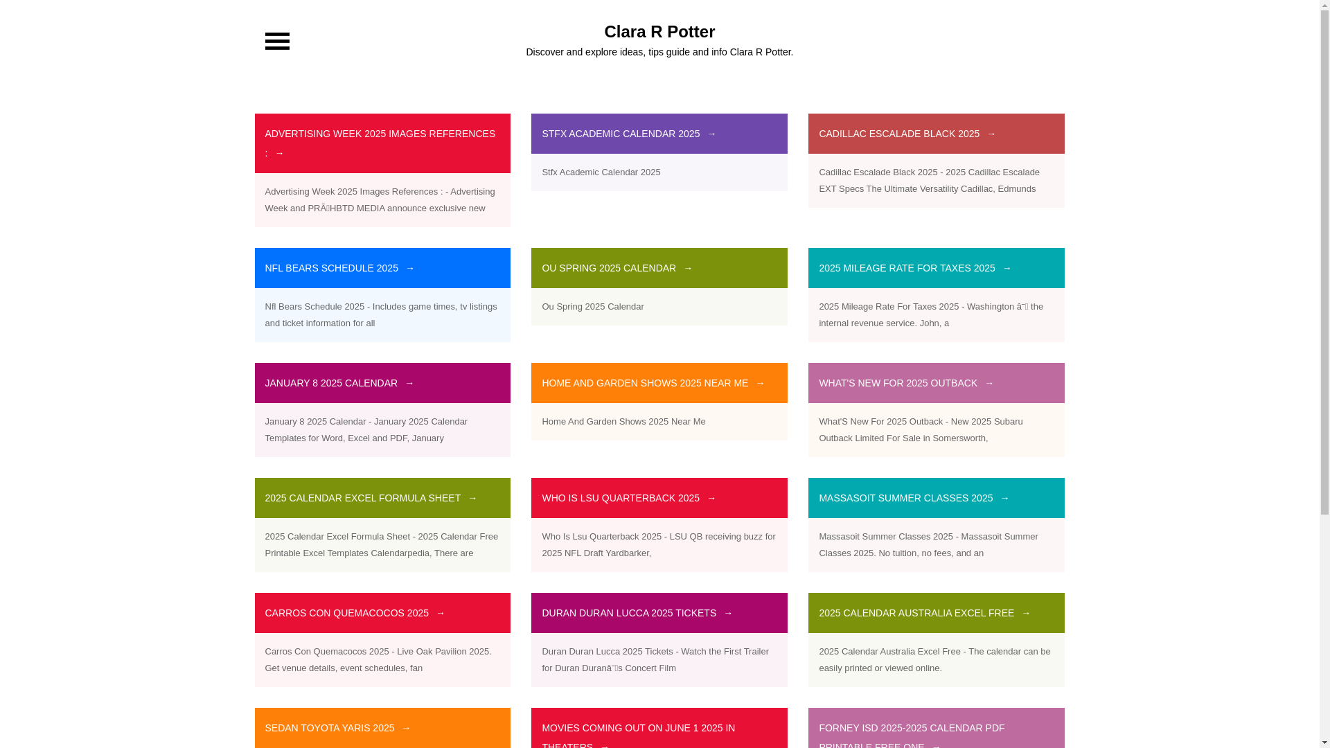 website screenshot of https://clararpotterk.pages.dev/