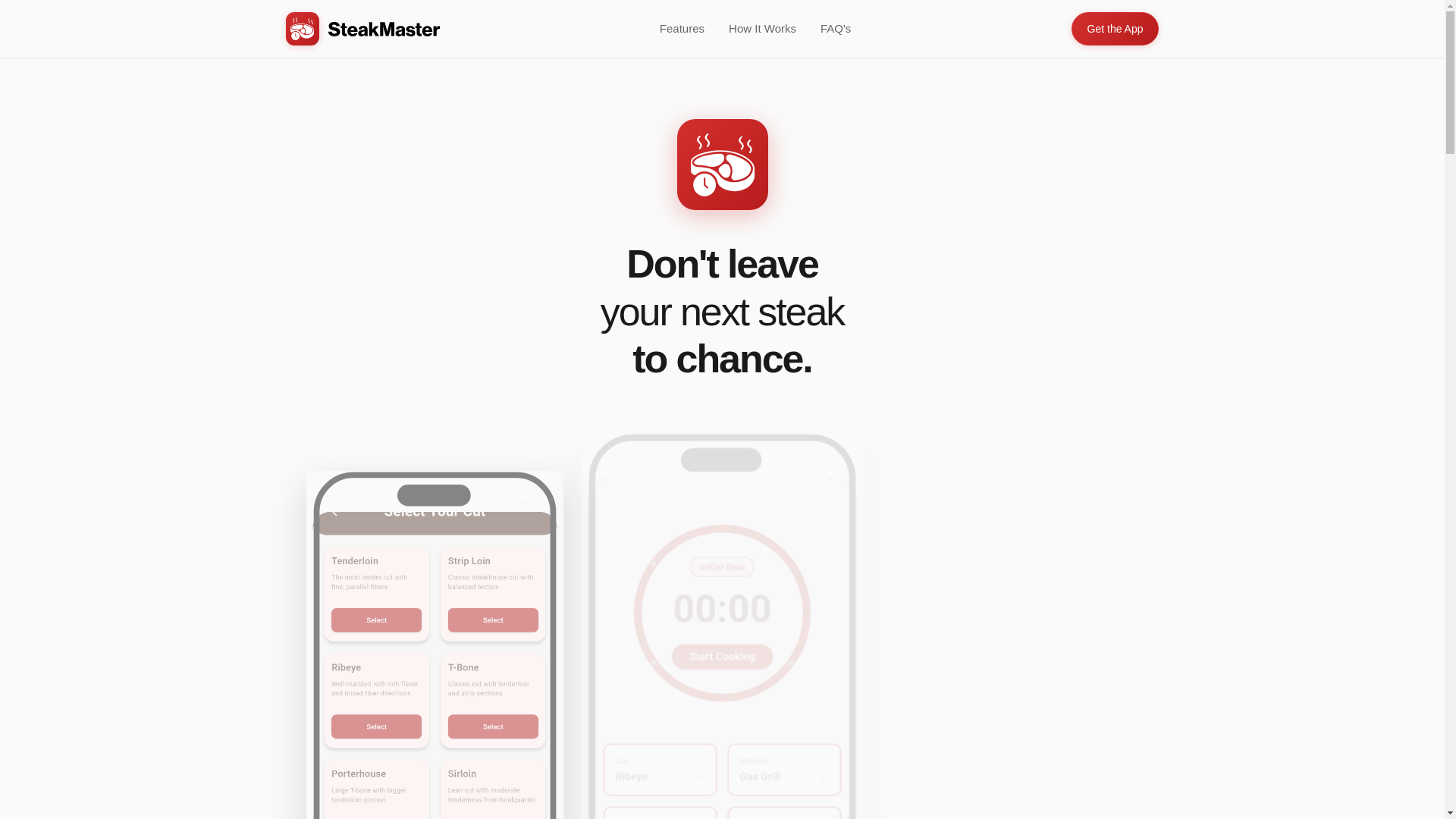 website screenshot of https://steakmaster-website.pages.dev/