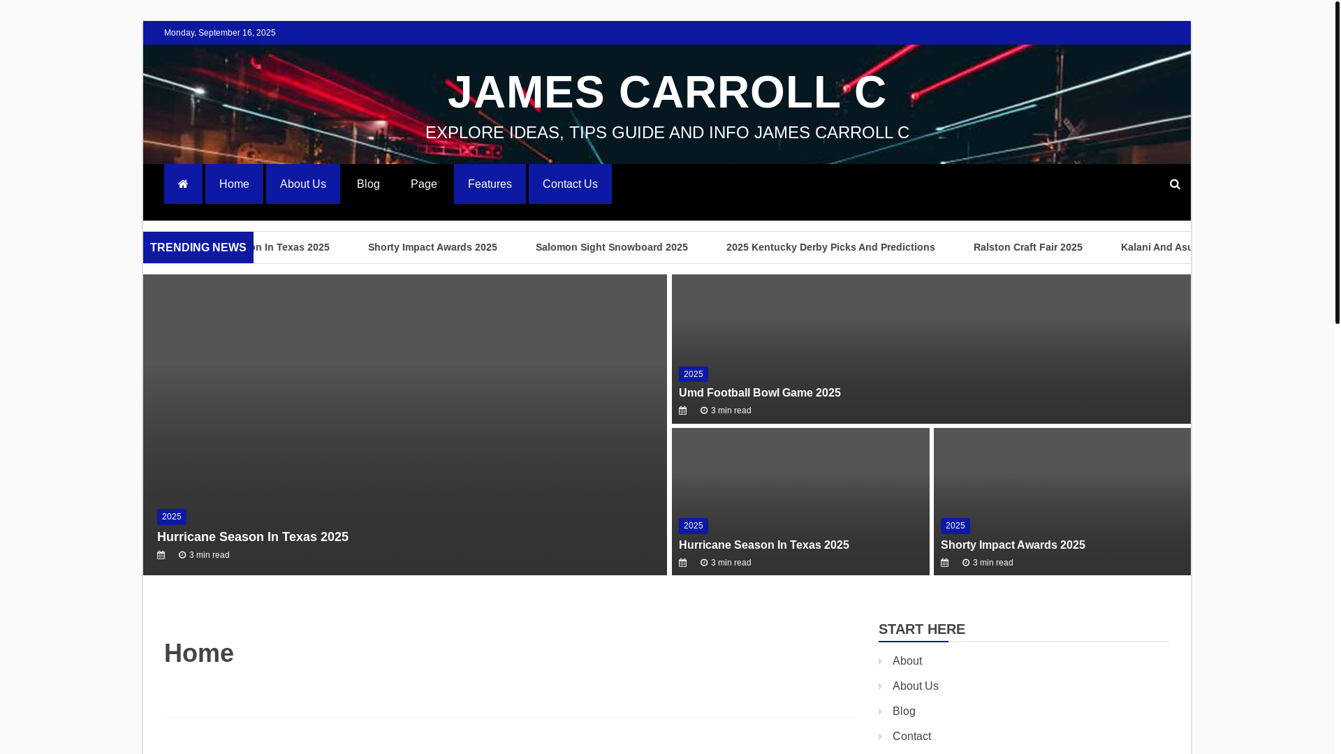 website screenshot of https://jamescarrollc.pages.dev/