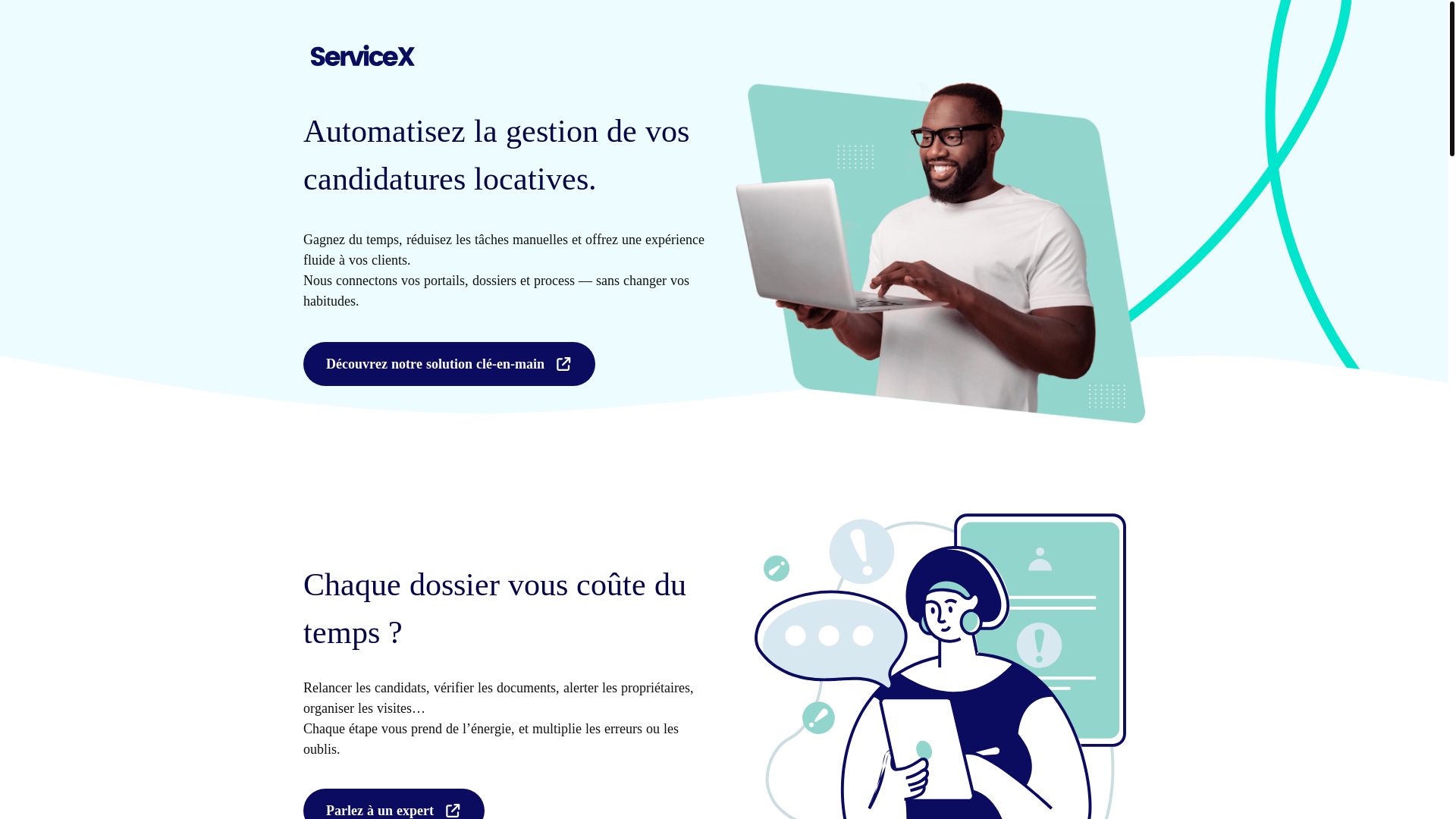 website screenshot of https://immoautomation.fr/