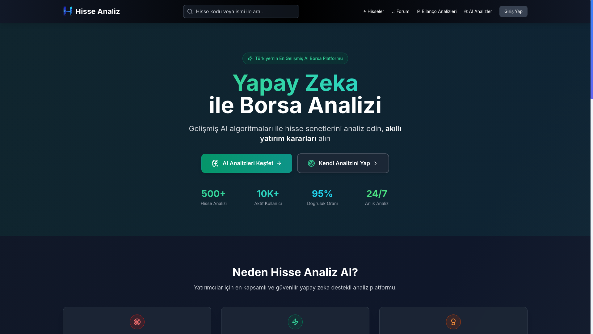 website screenshot of https://hisse--next-new-last.pages.dev/