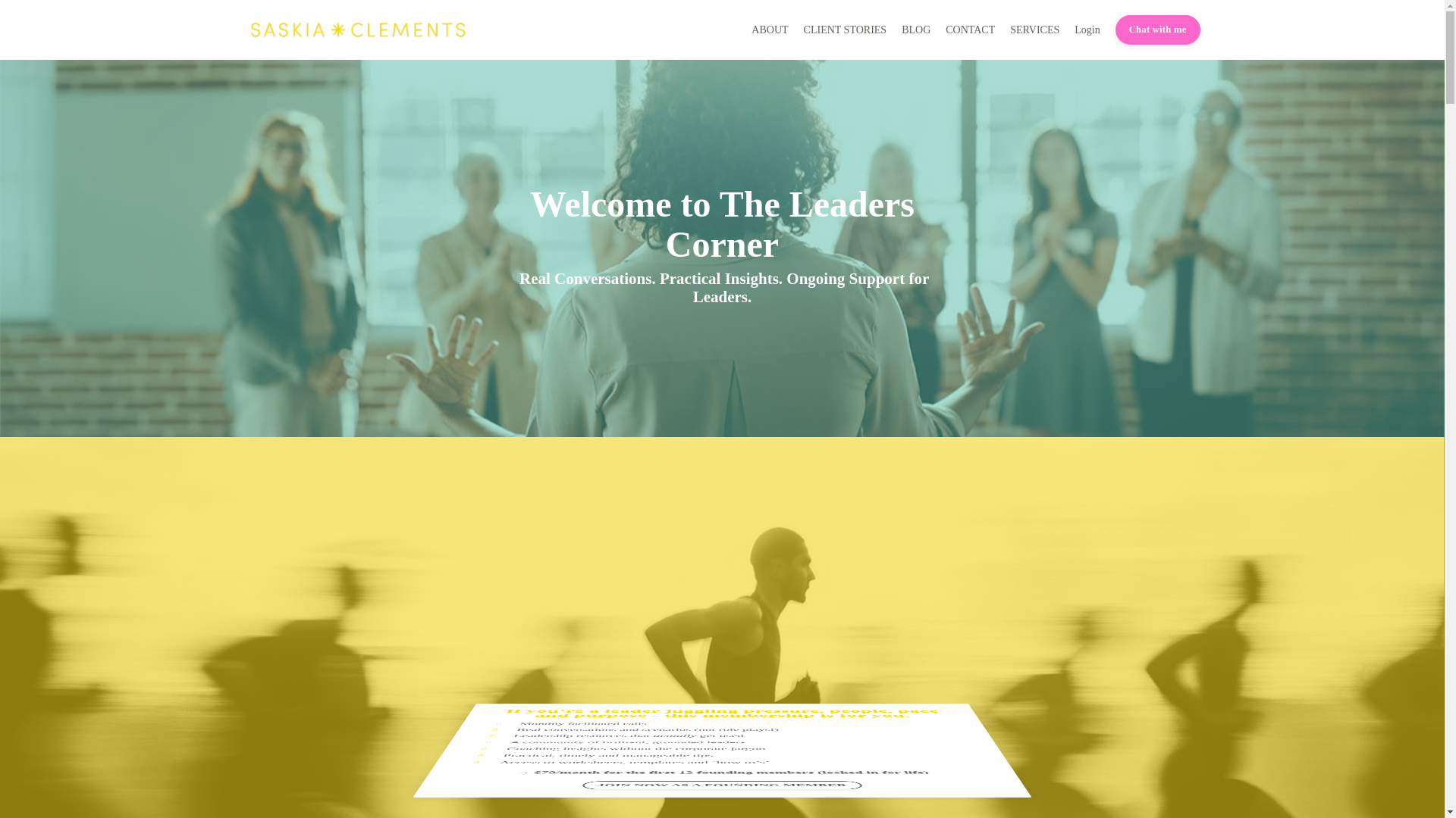website screenshot of https://theleaderscorner.nz/
