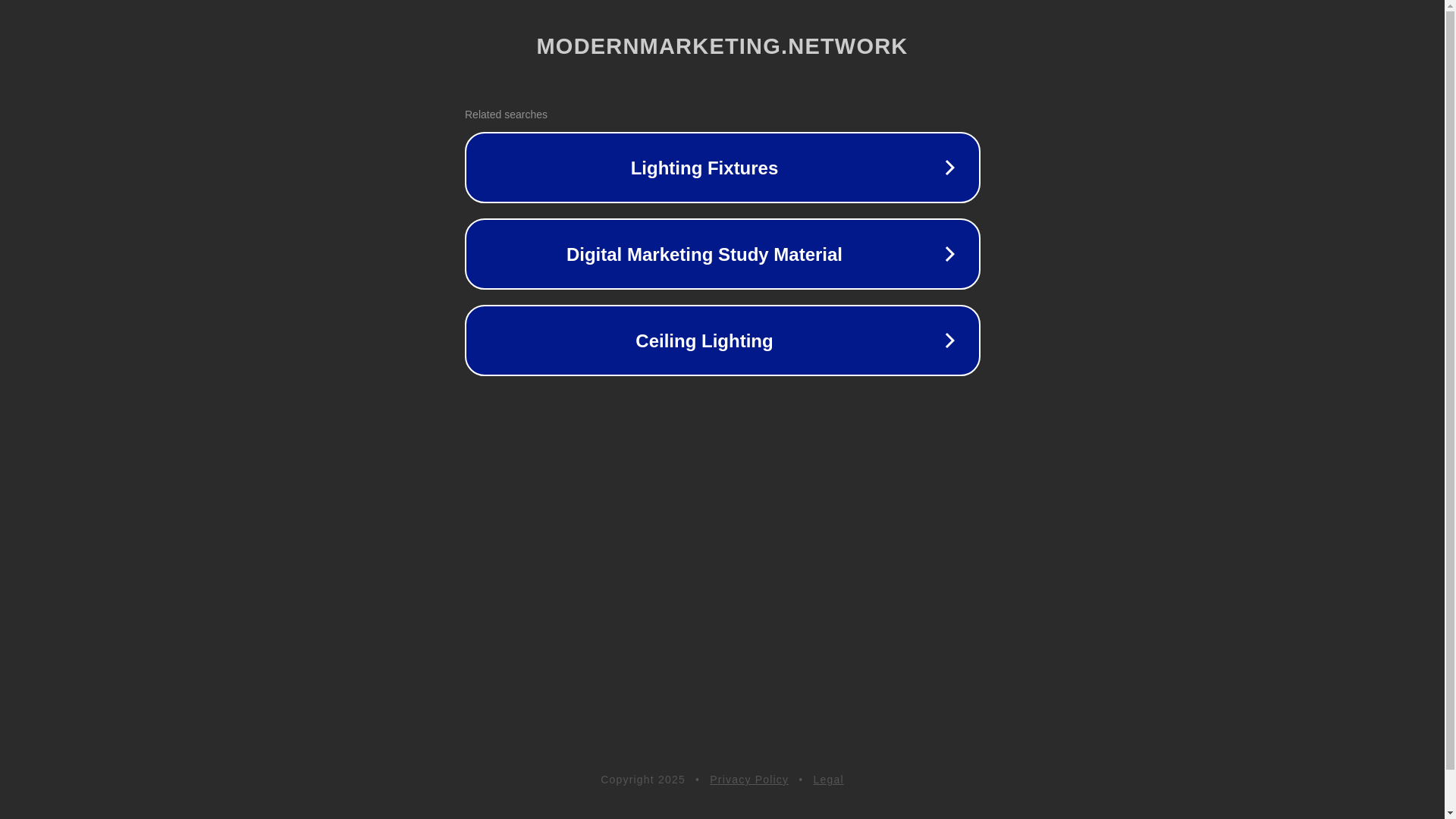 website screenshot of https://modernmarketing.network/
