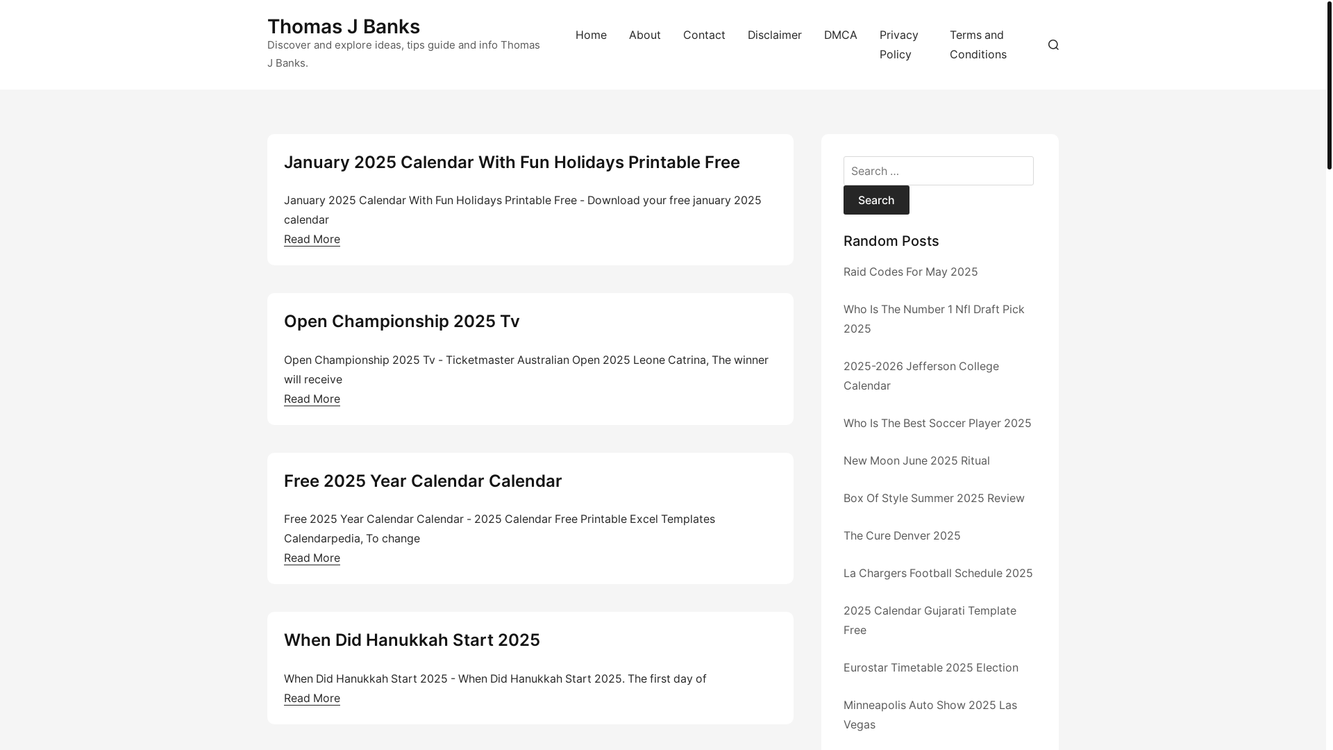 website screenshot of https://thomasjbanksw.pages.dev/