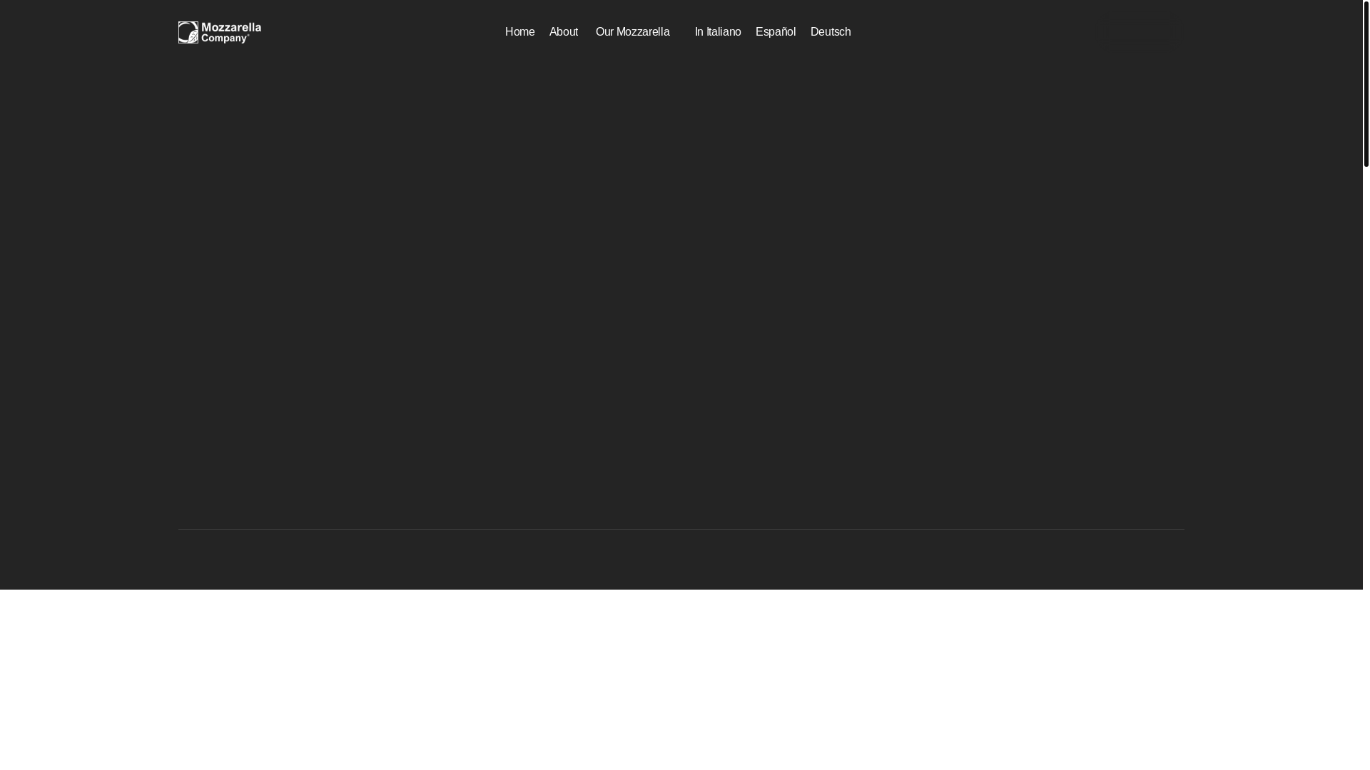 website screenshot of https://mozzarella-company.com/
