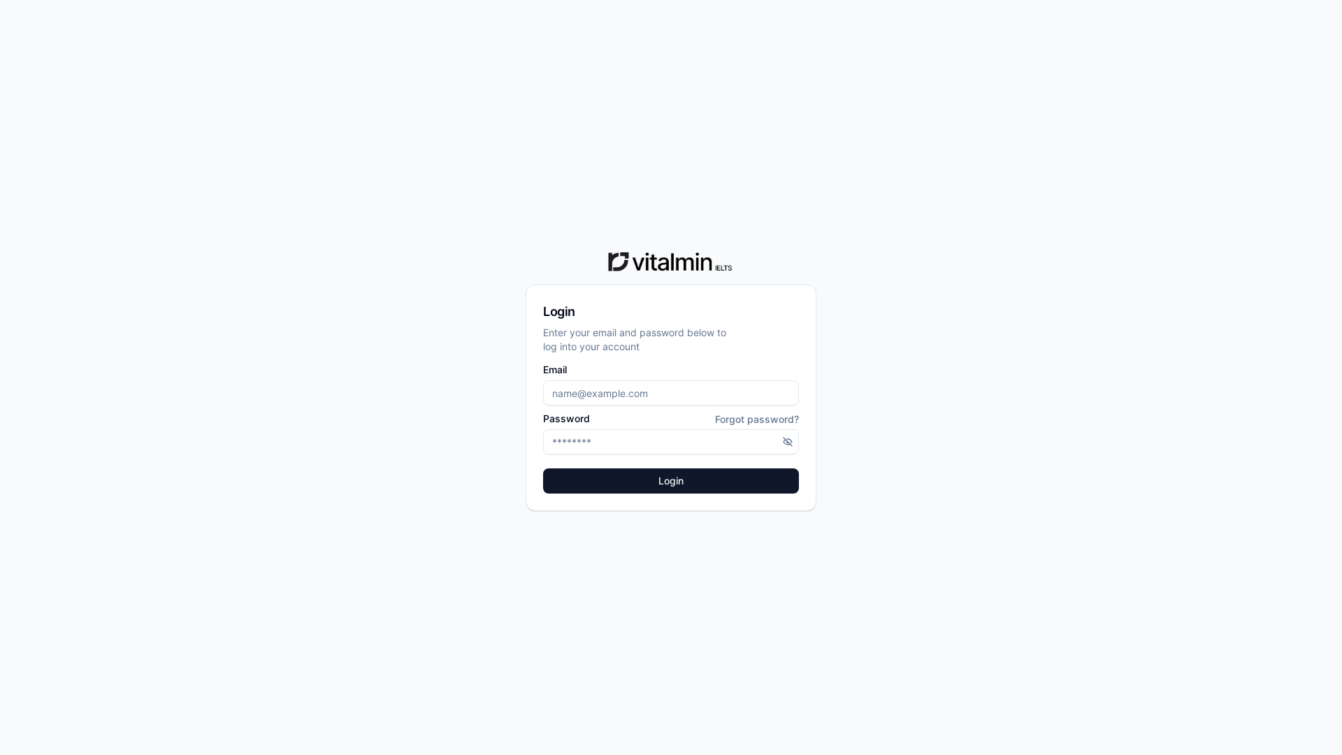 website screenshot of https://vtm-ielts-cms.pages.dev/