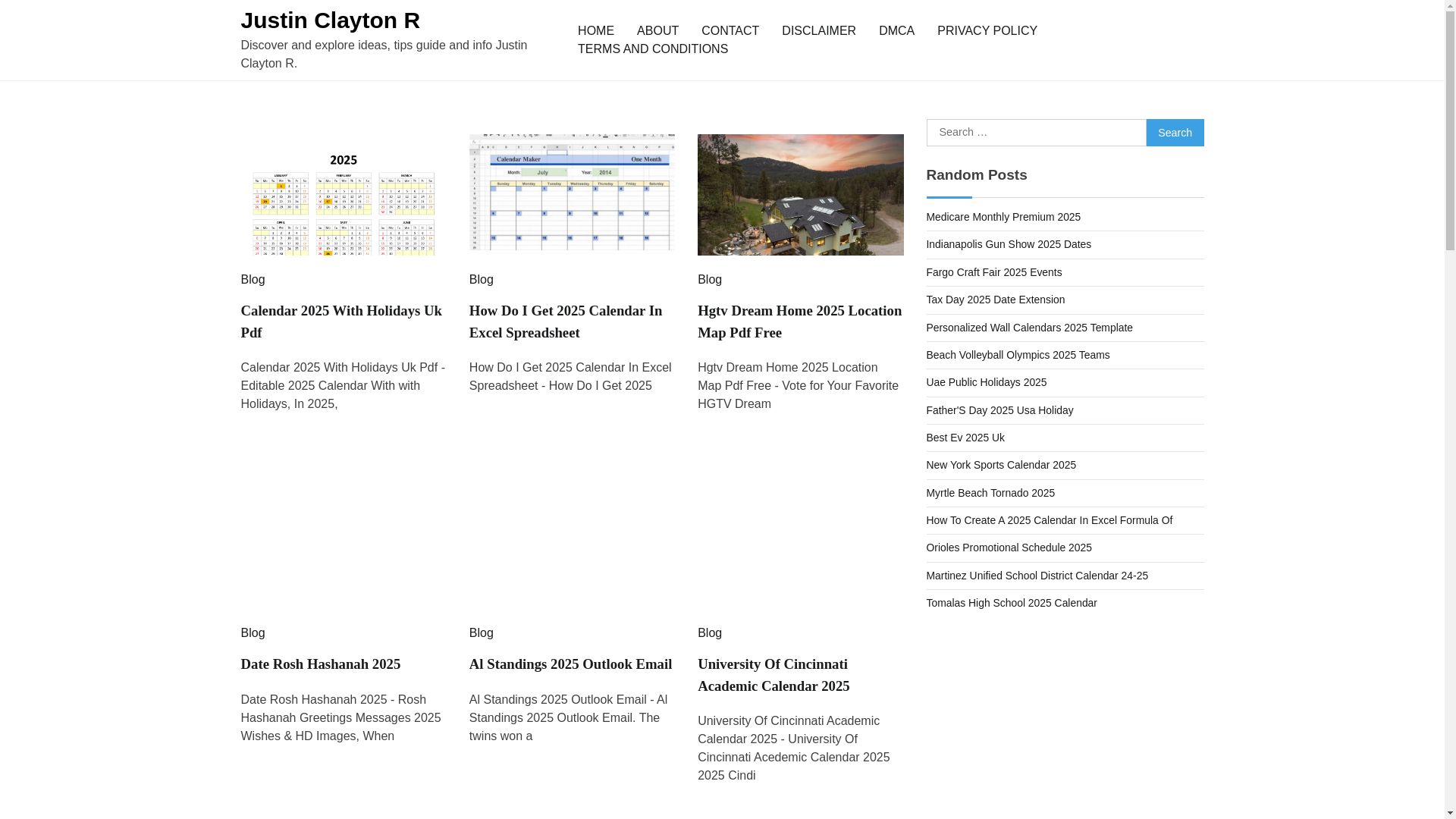 website screenshot of https://justinclaytonr.pages.dev/