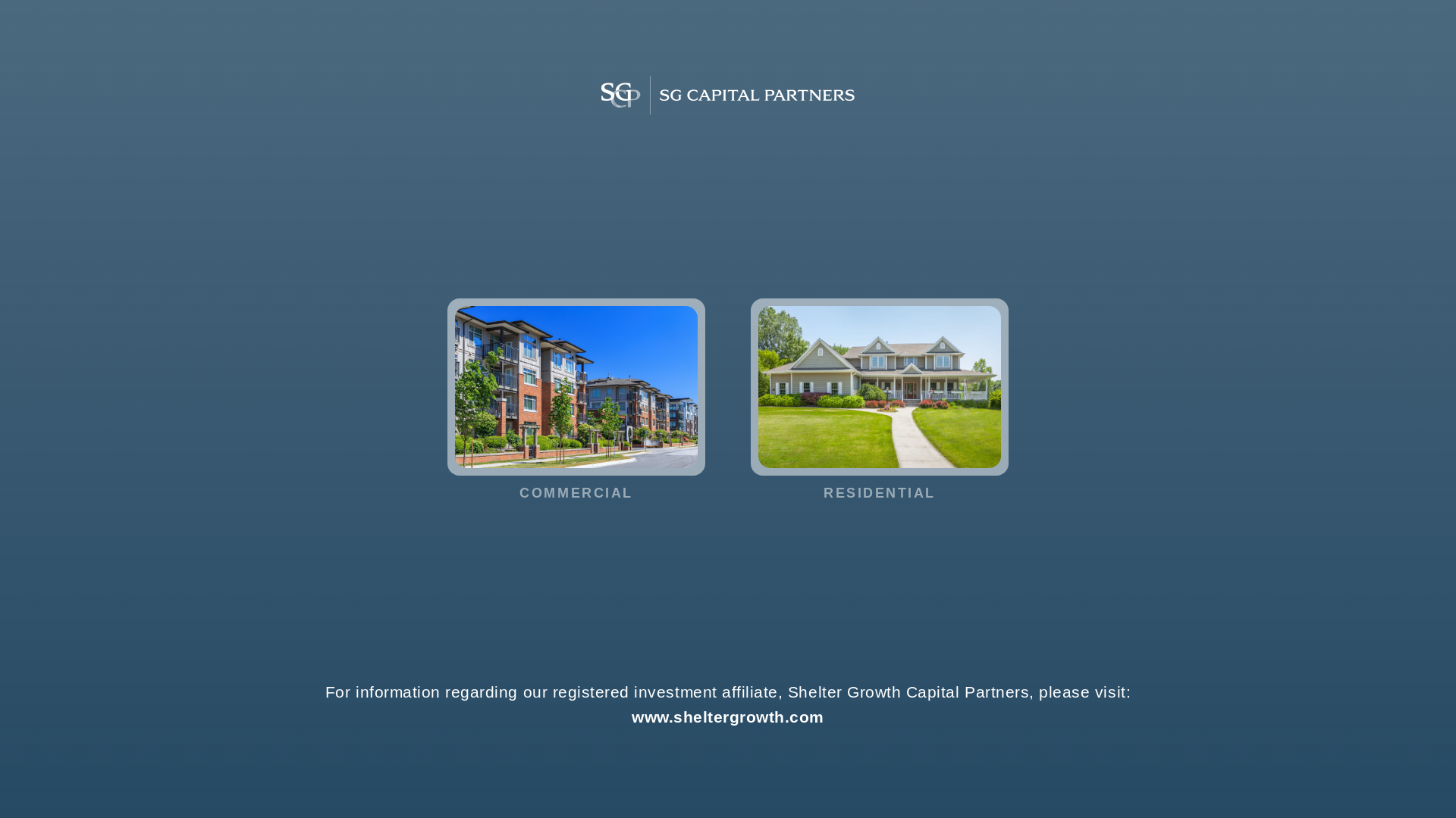 website screenshot of http://www.sgcp.com/