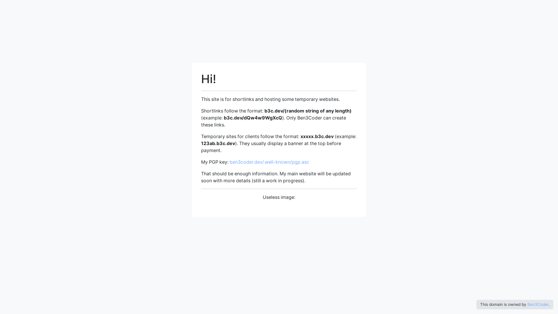 website screenshot of https://b3c-site.pages.dev/