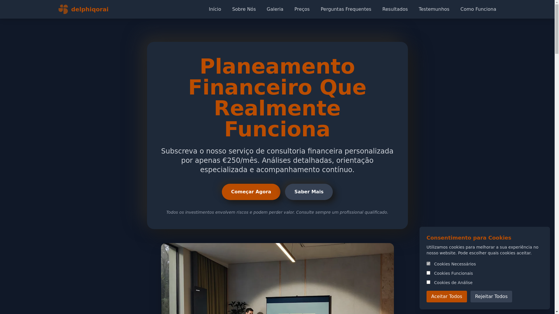 website screenshot of https://delphiqorai.com