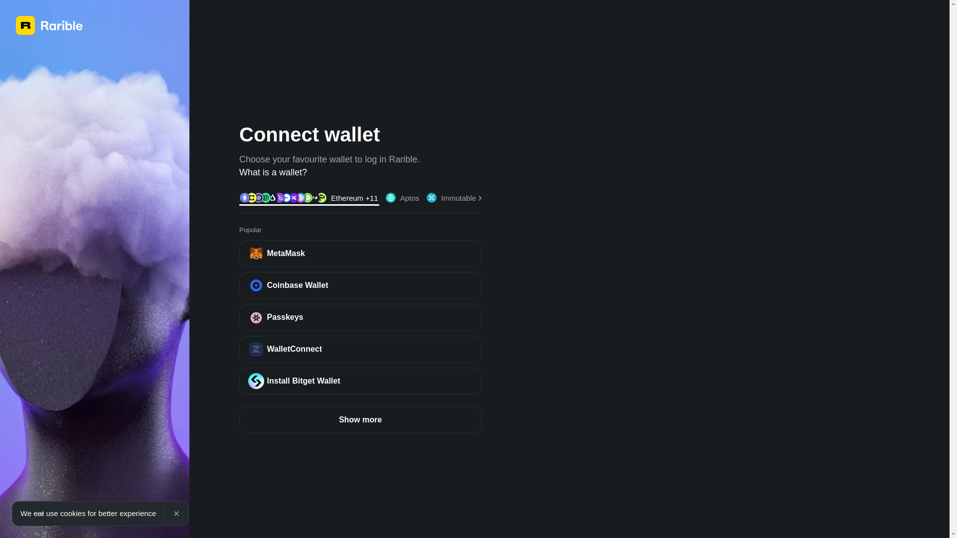 website screenshot of https://rarible-yaf.pages.dev/