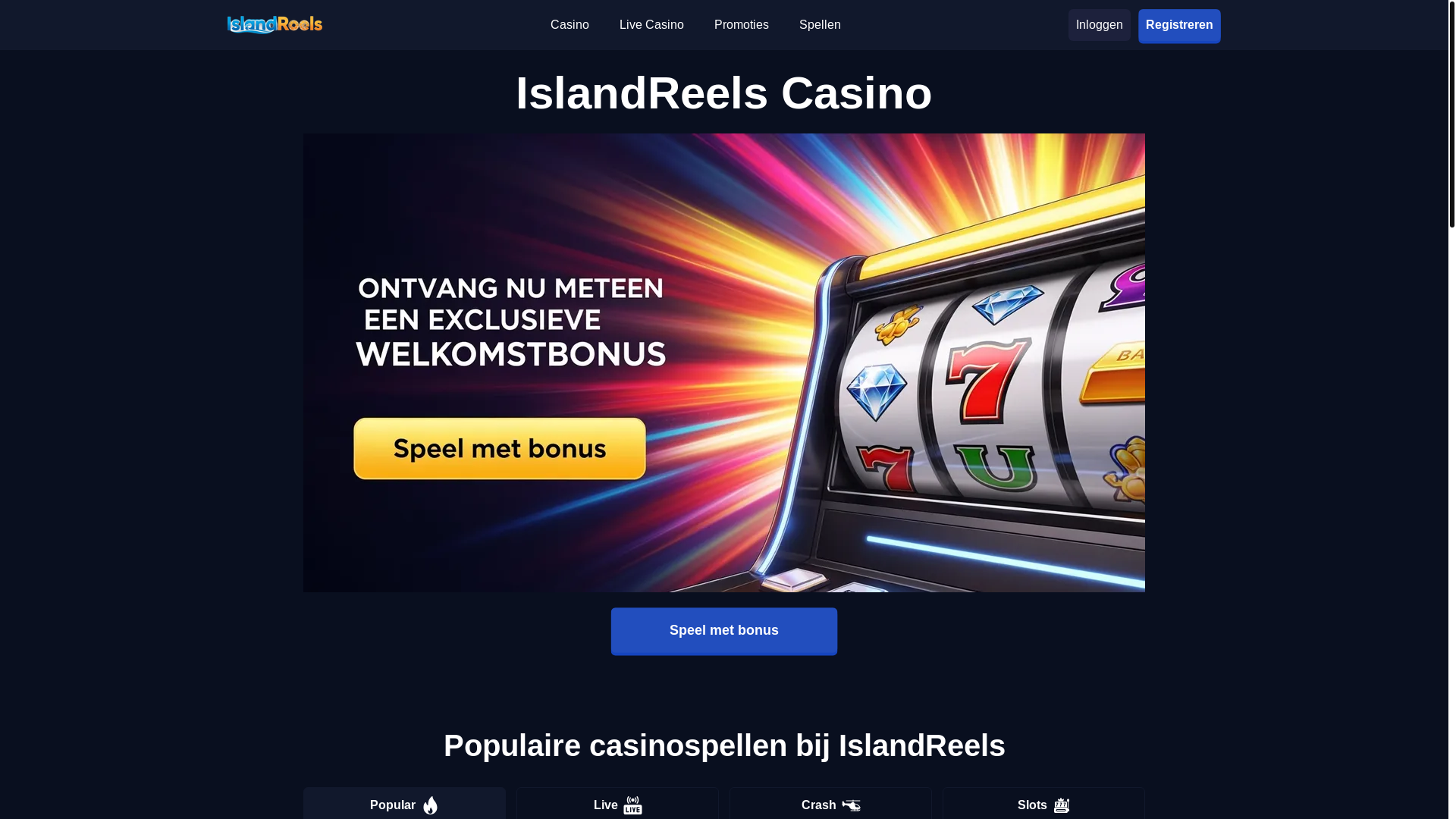 website screenshot of https://islandreels-nl-16481.pages.dev/