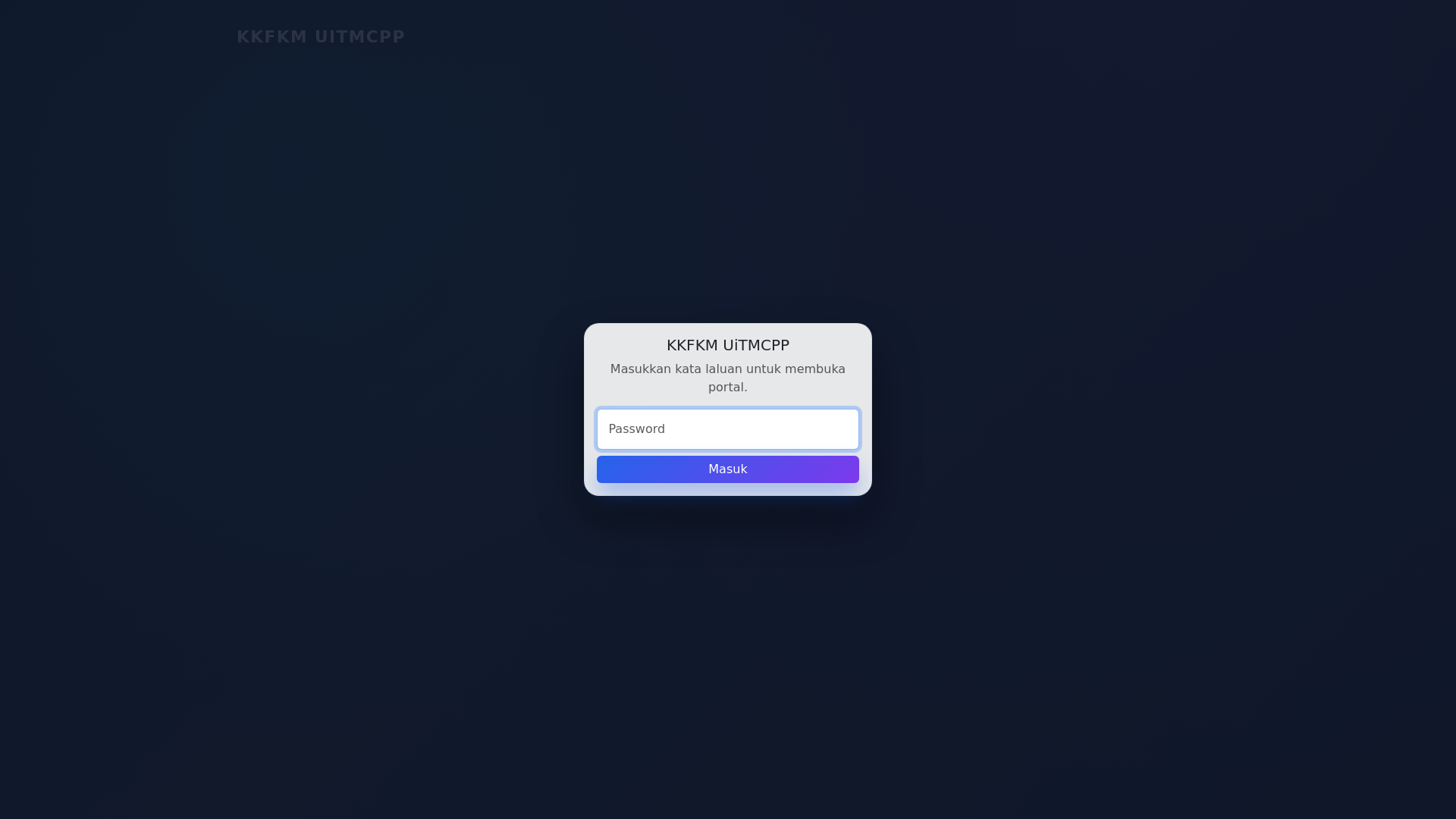 website screenshot of https://kkfkm-uitmcpp.pages.dev/