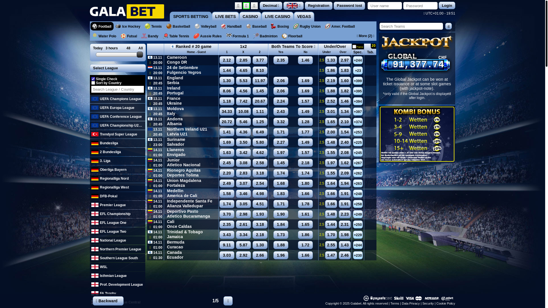 website screenshot of https://360galabet.com/