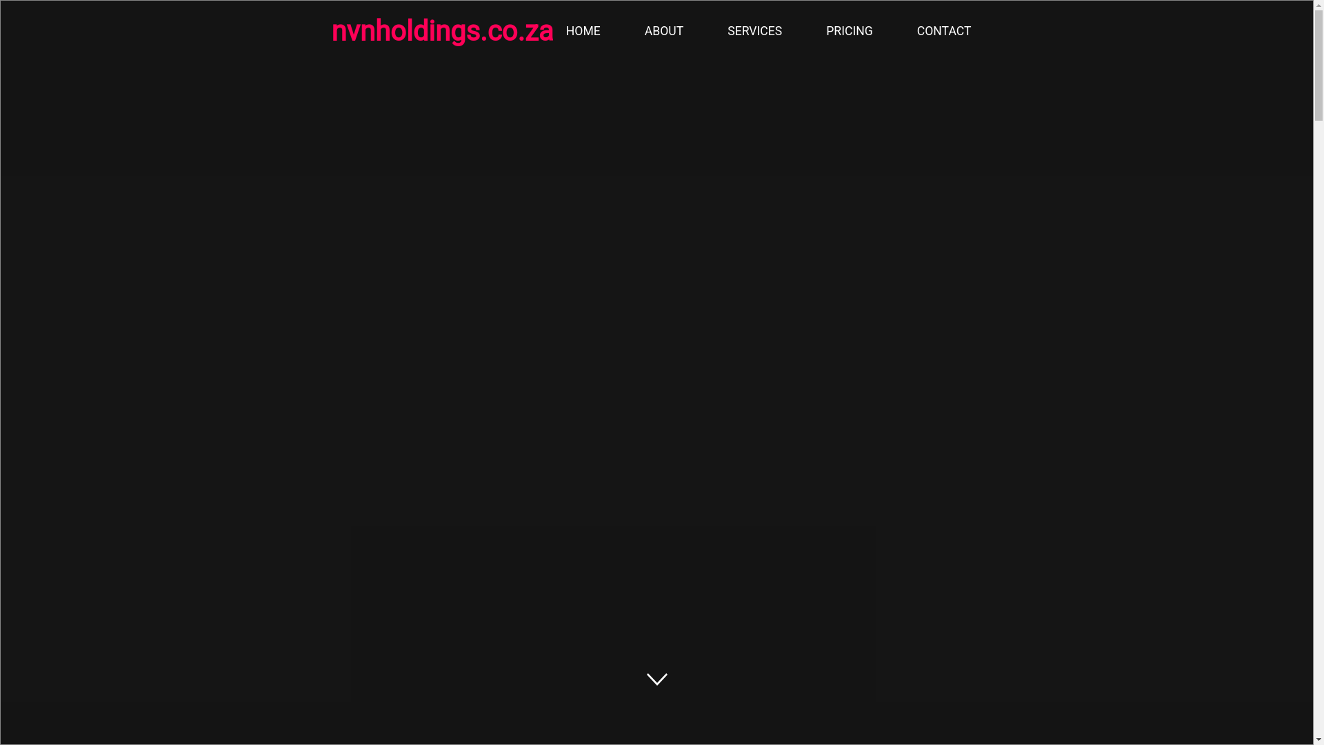 website screenshot of https://nvnholdings.co.za/
