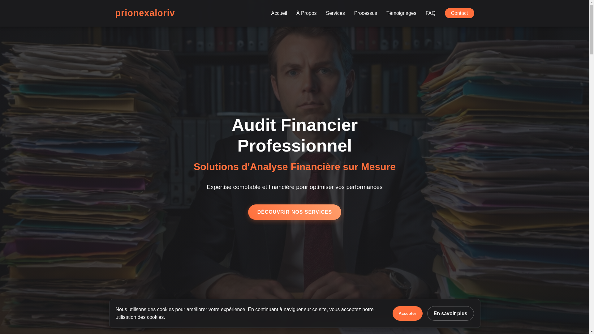 website screenshot of https://prionexaloriv.com/