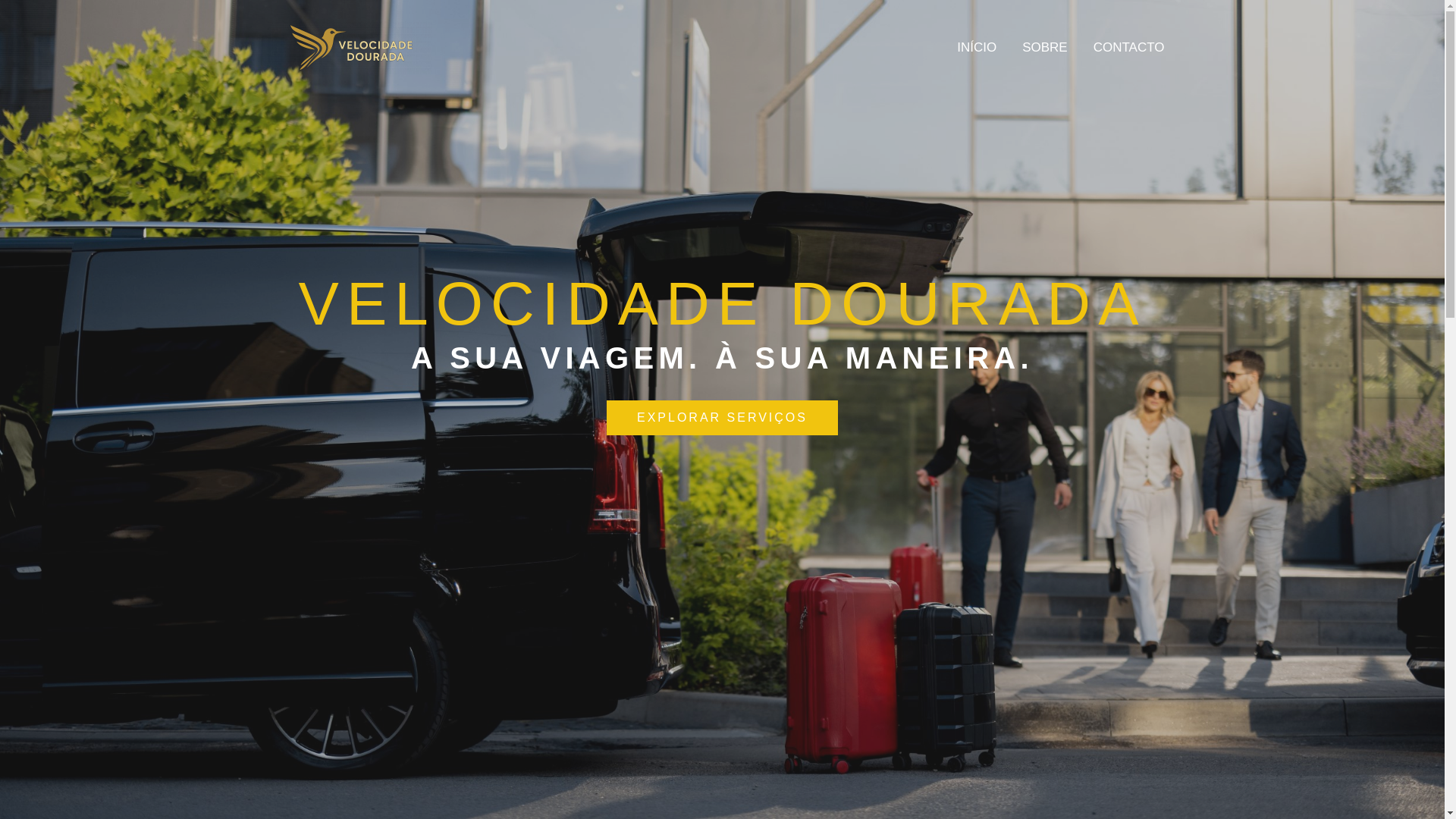 website screenshot of https://velocidadedourada.com/