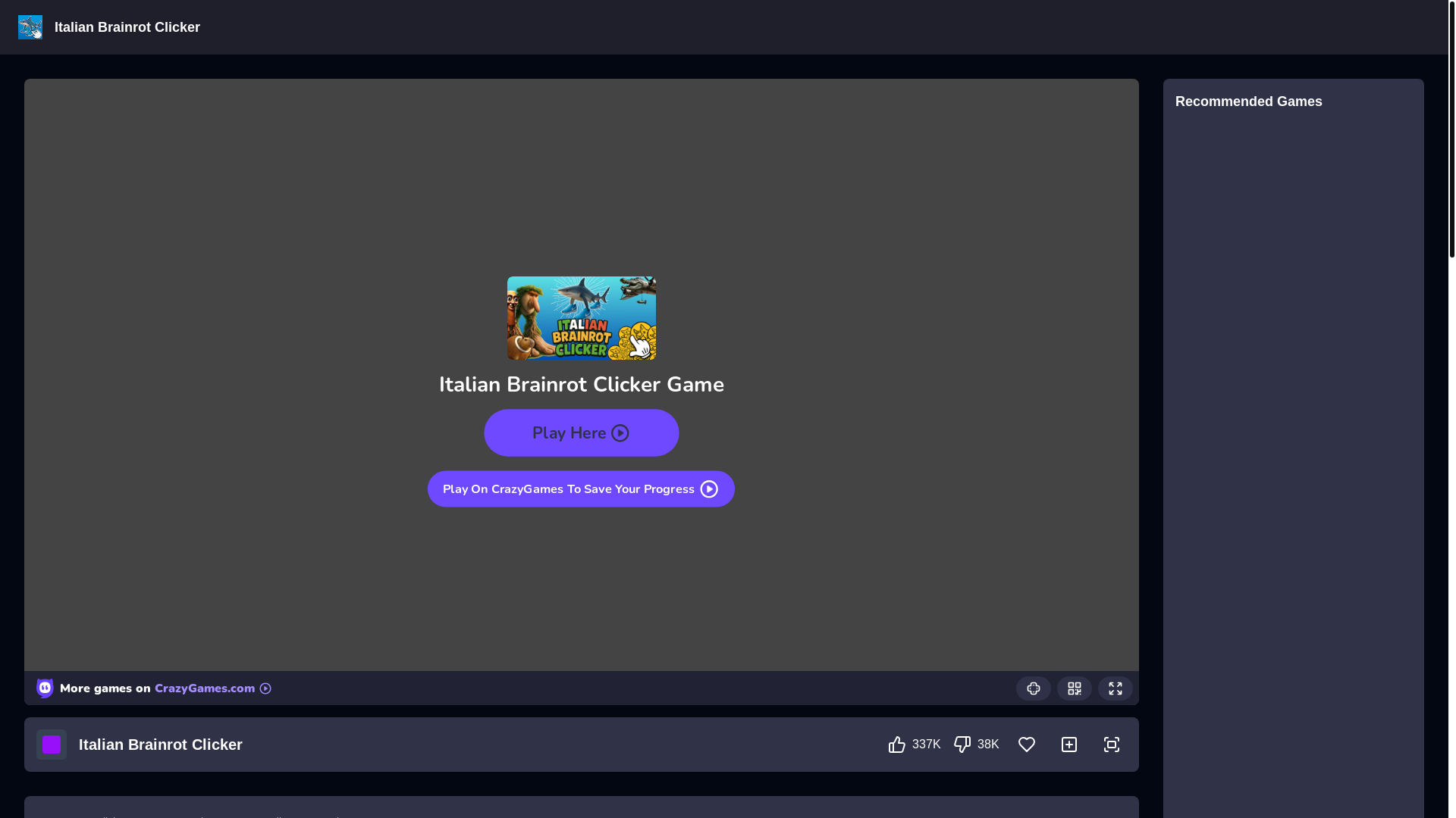 website screenshot of https://italian-brainrot-clicker-b0l.pages.dev/