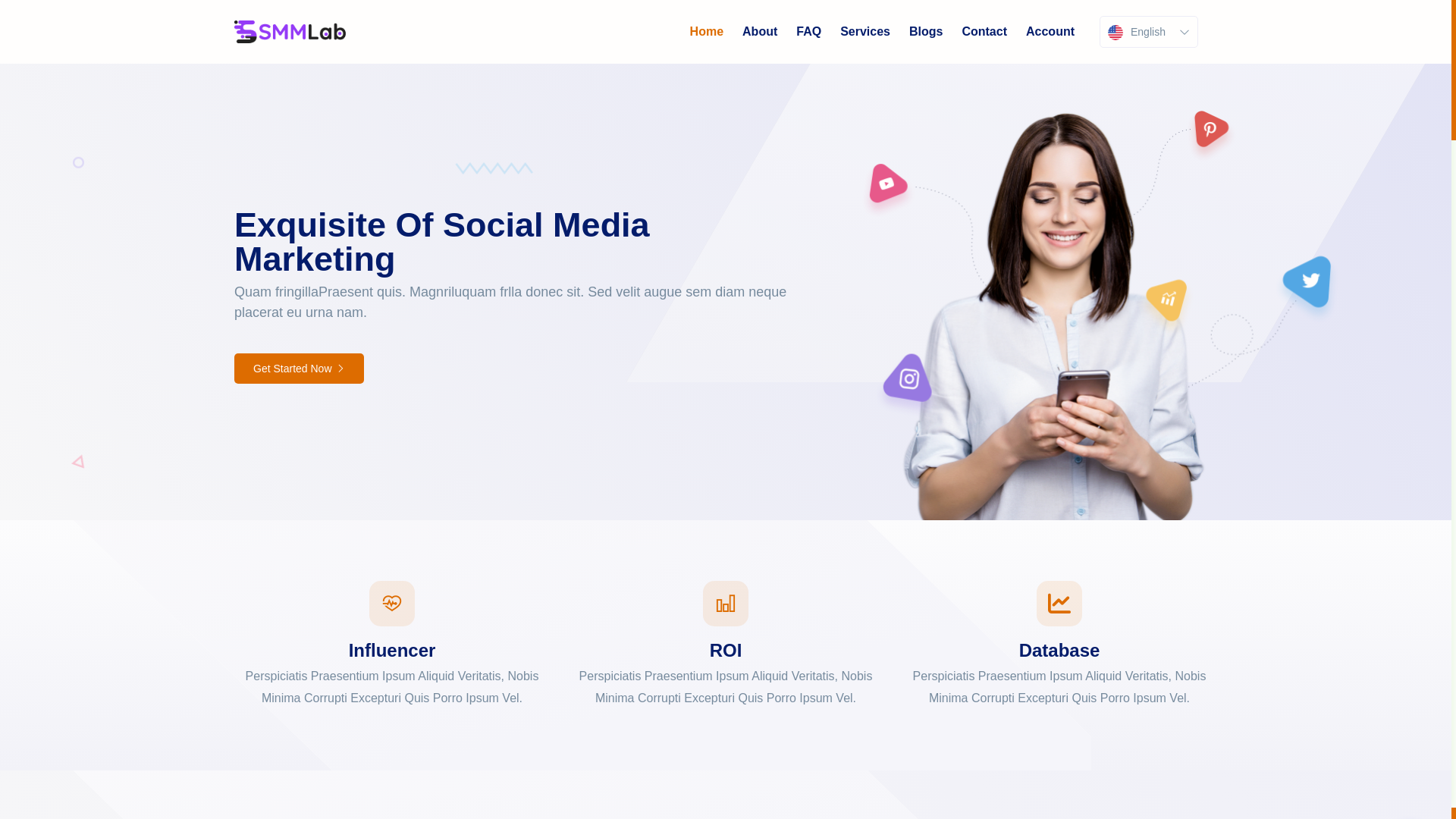website screenshot of https://fandreach.com/