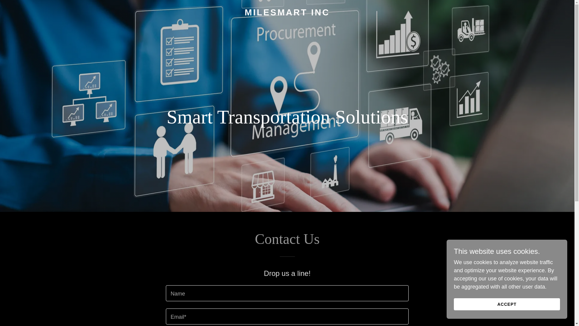 website screenshot of https://milesmartinc.com/
