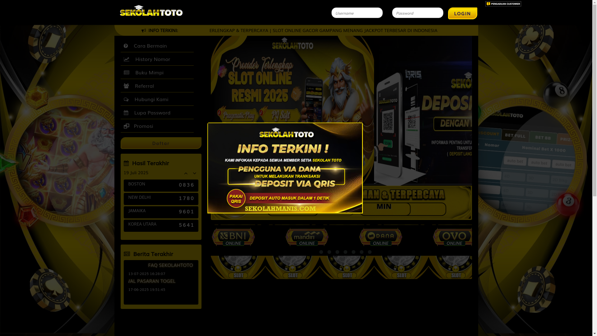 website screenshot of https://tentarasekolah.com/