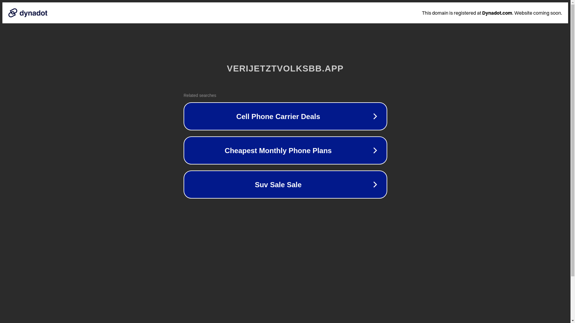 website screenshot of https://verijetztvolksbb.app/