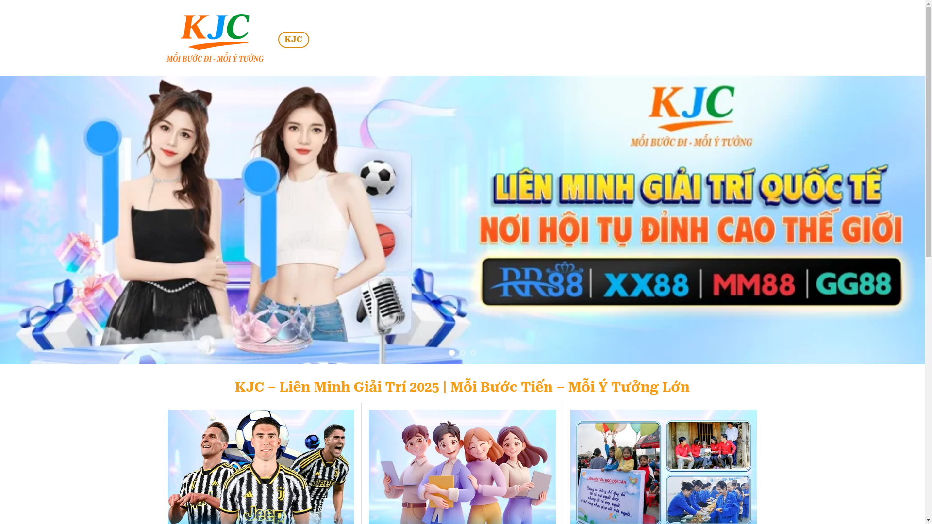 website screenshot of https://kjcvn.net/