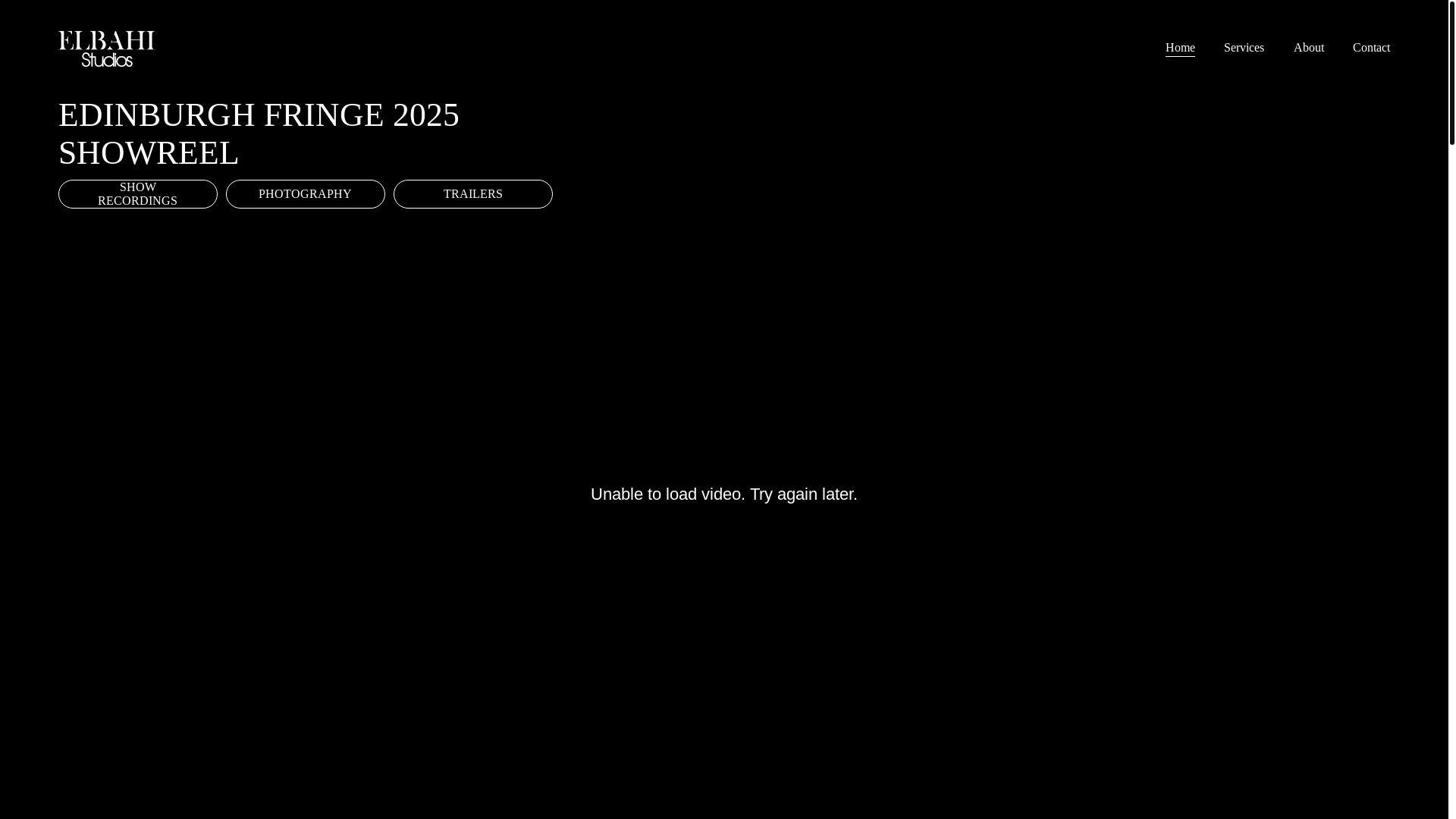 website screenshot of https://elbahistudios.co.uk/