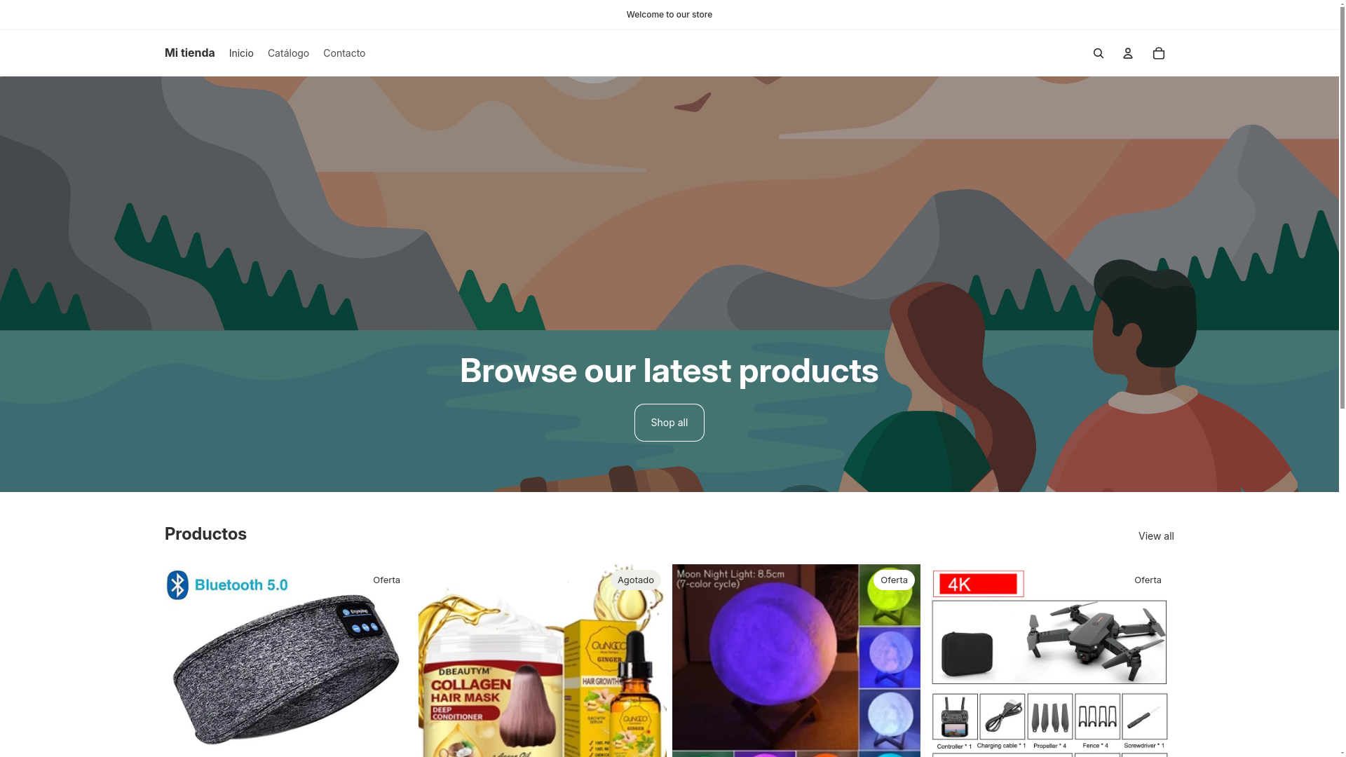 website screenshot of https://prettyfacewoman.store/