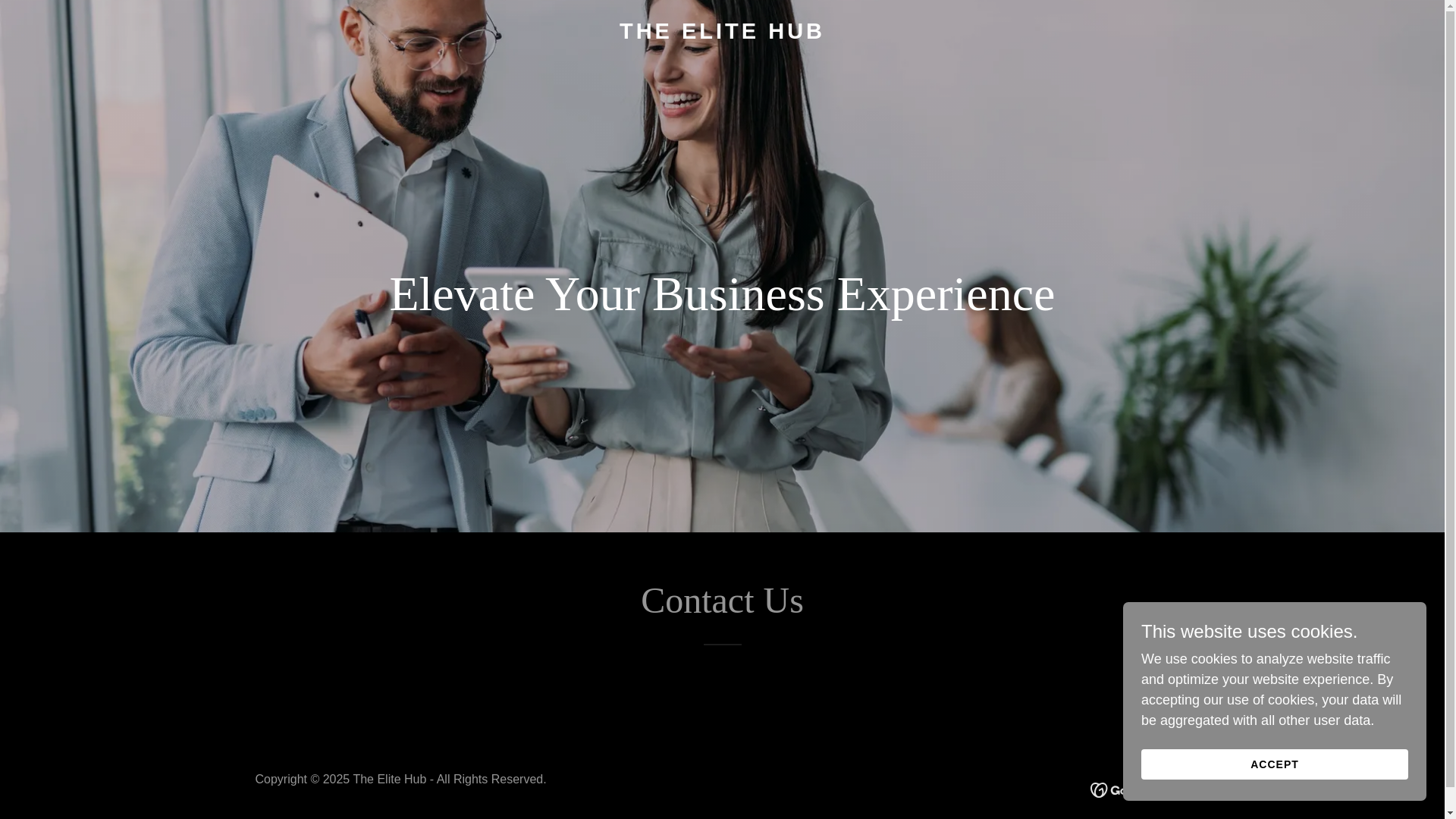 website screenshot of https://theelitehub.site/