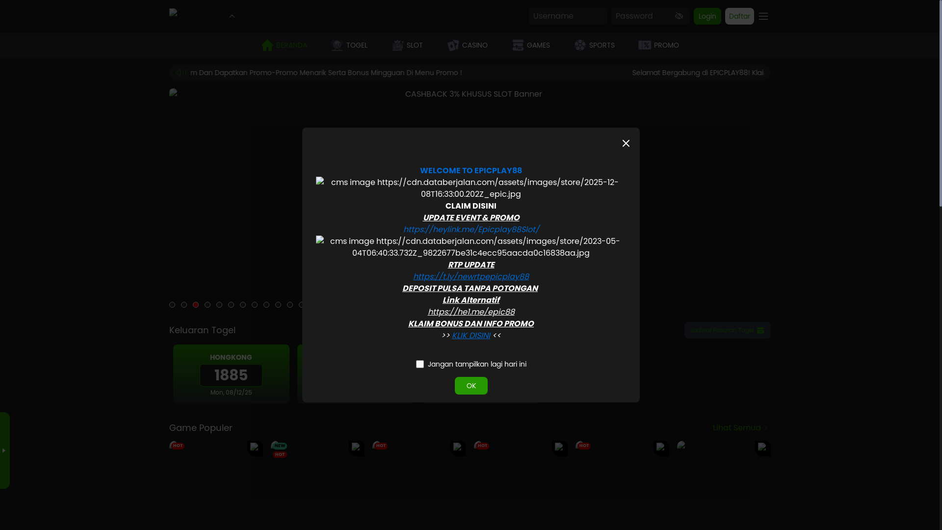 website screenshot of https://ep88-cuan.rest/