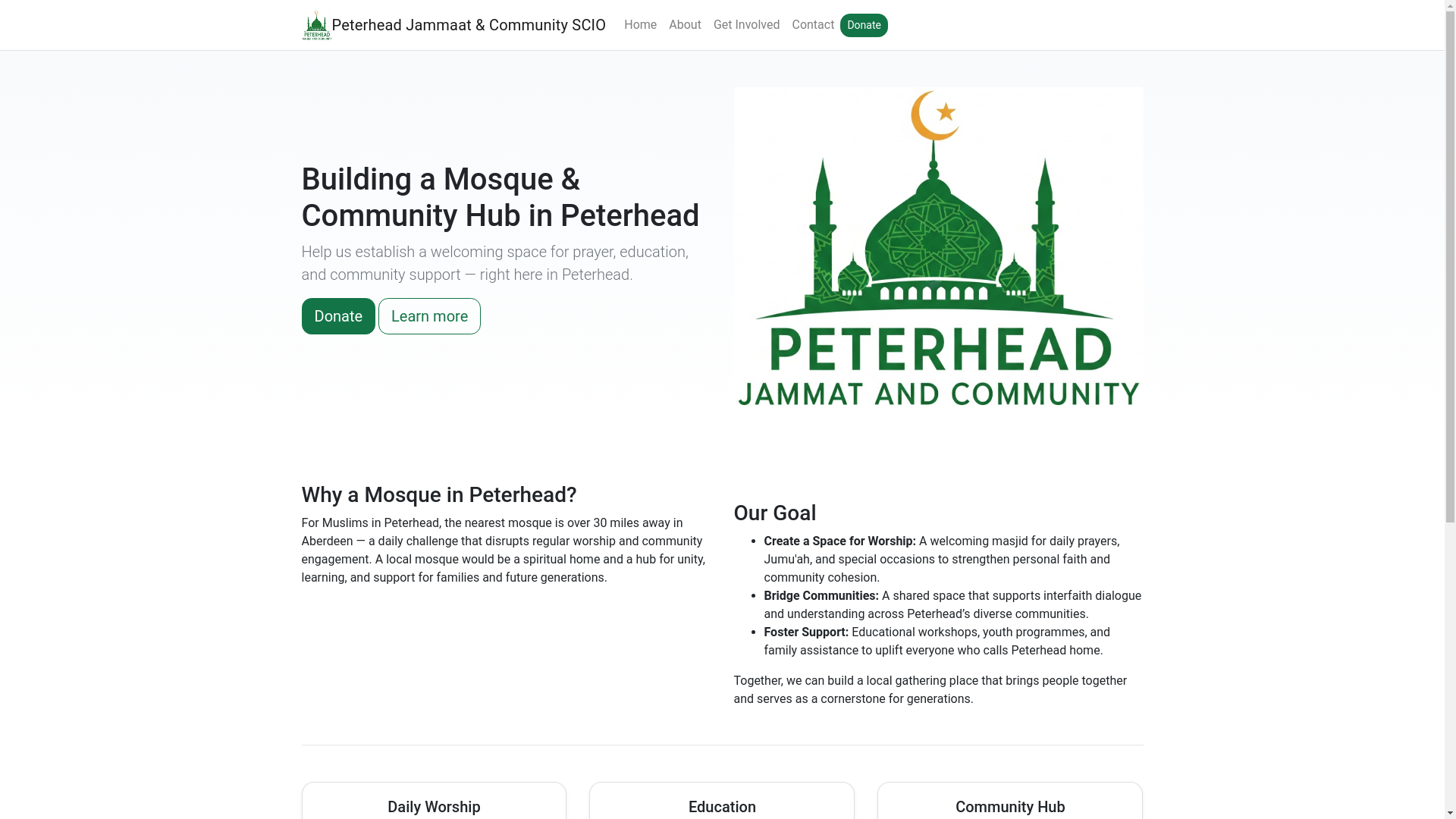 website screenshot of https://pjc-site.pages.dev/