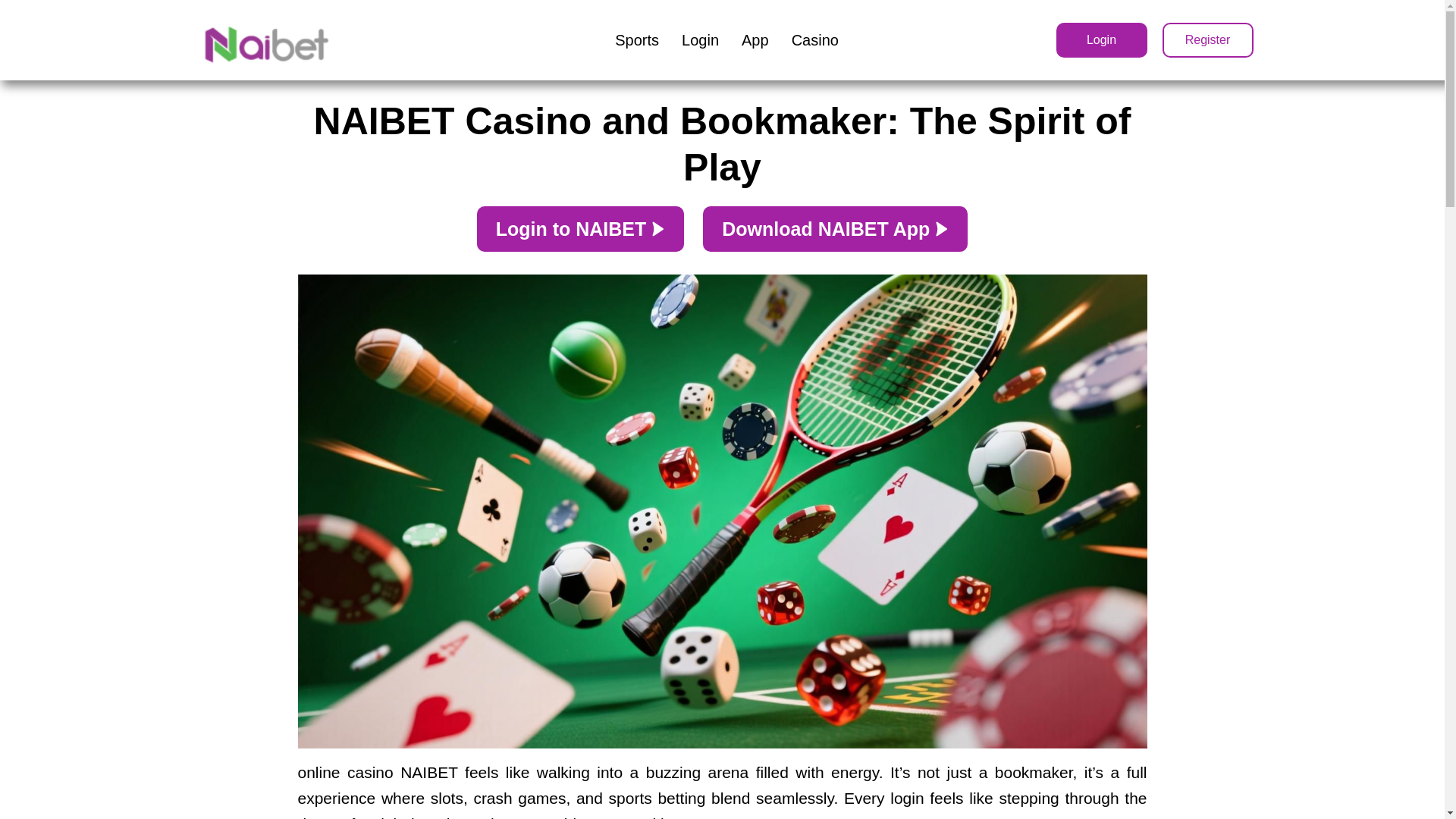 website screenshot of https://naibet.org/